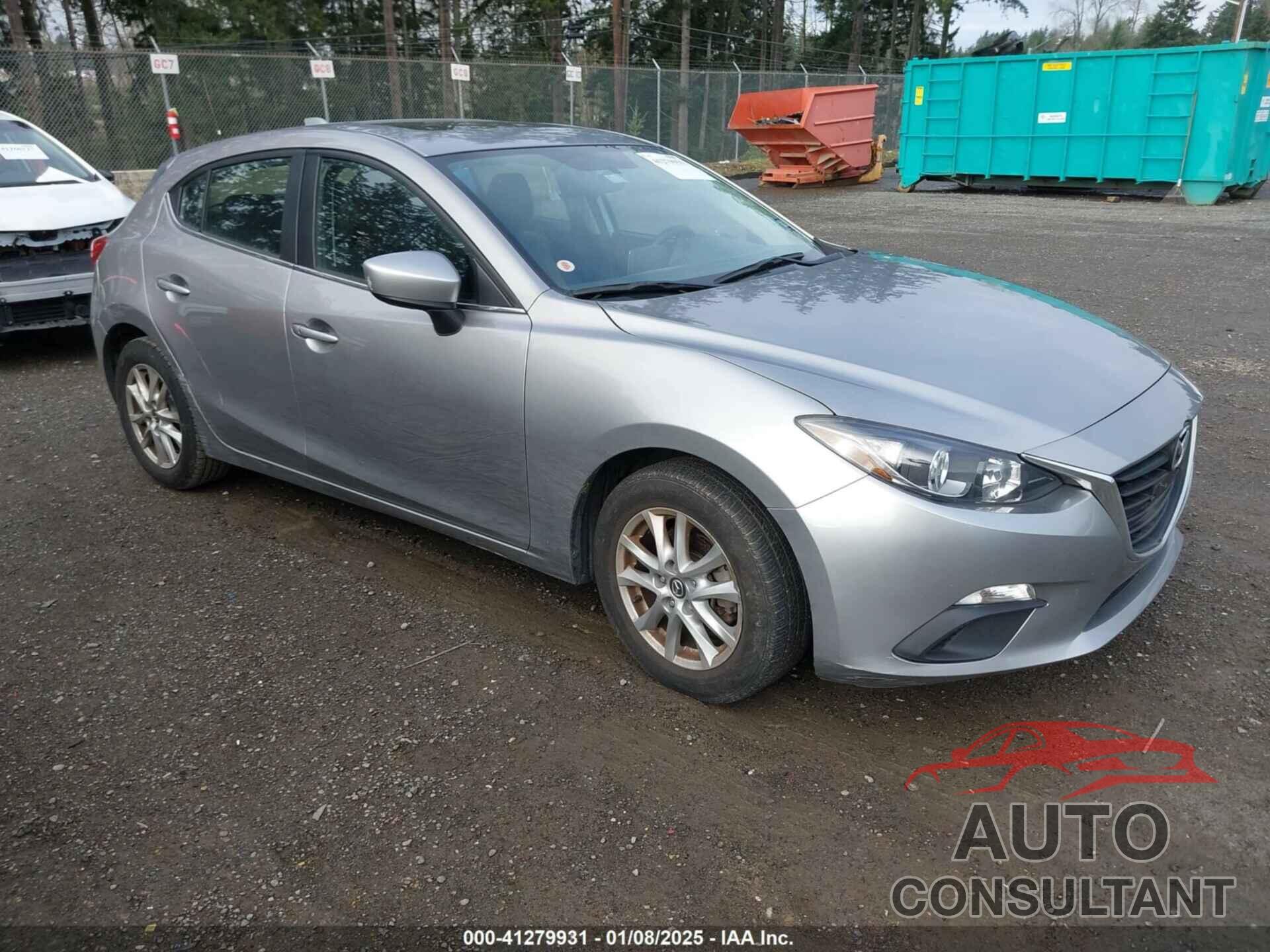 MAZDA MAZDA3 2014 - JM1BM1M71E1149125