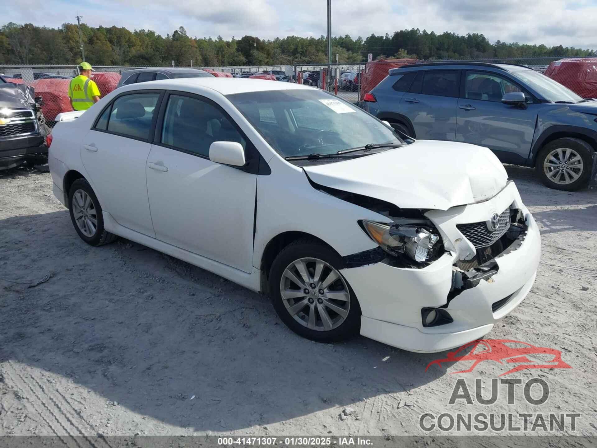 TOYOTA COROLLA 2010 - 2T1BU4EE7AC516050