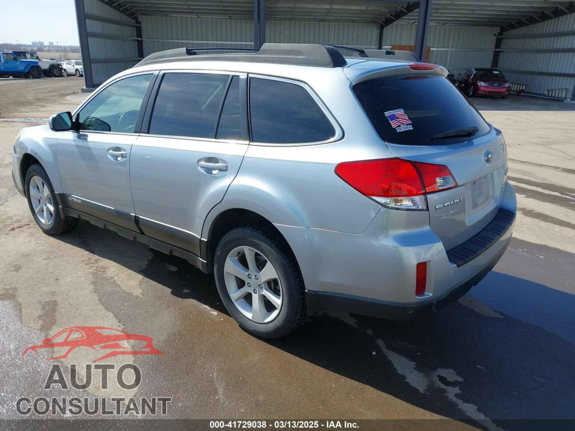 SUBARU OUTBACK 2013 - 4S4BRCCC9D3281866