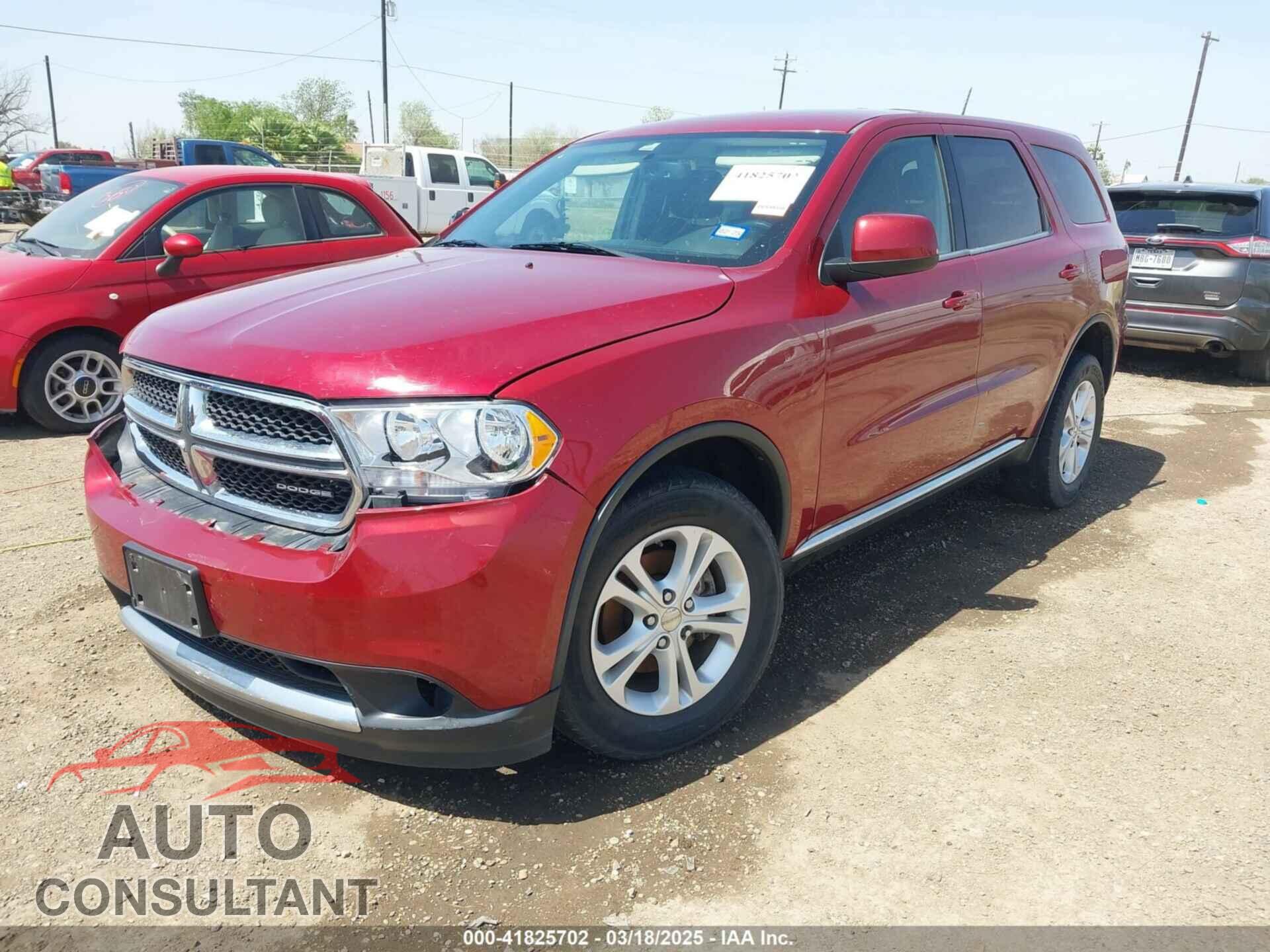 DODGE DURANGO 2013 - 1C4RDHAG8DC661916