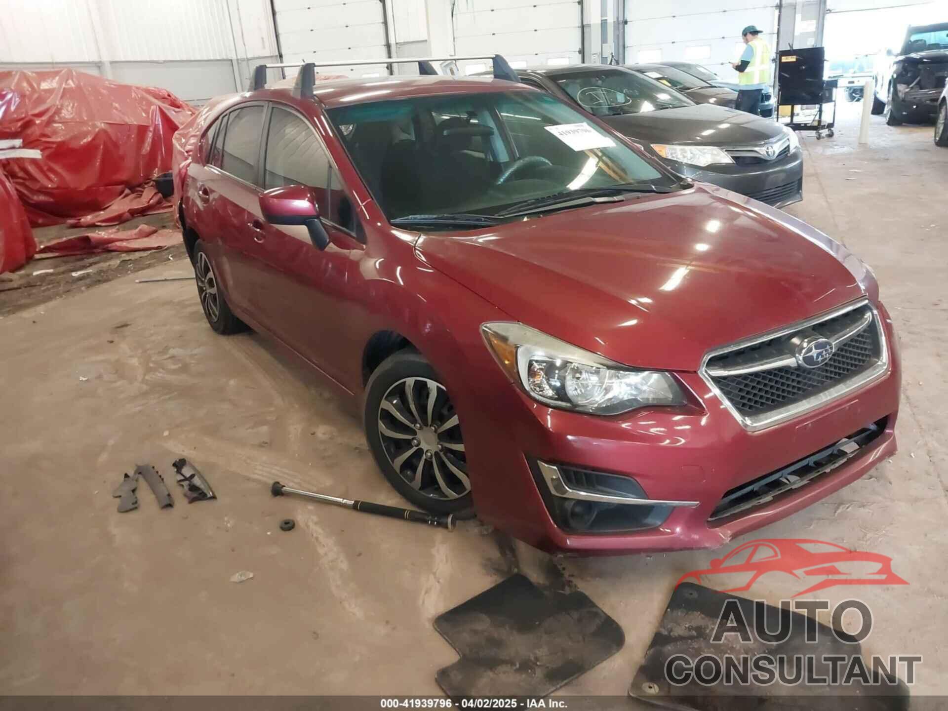 SUBARU IMPREZA 2015 - JF1GPAC64F8323886