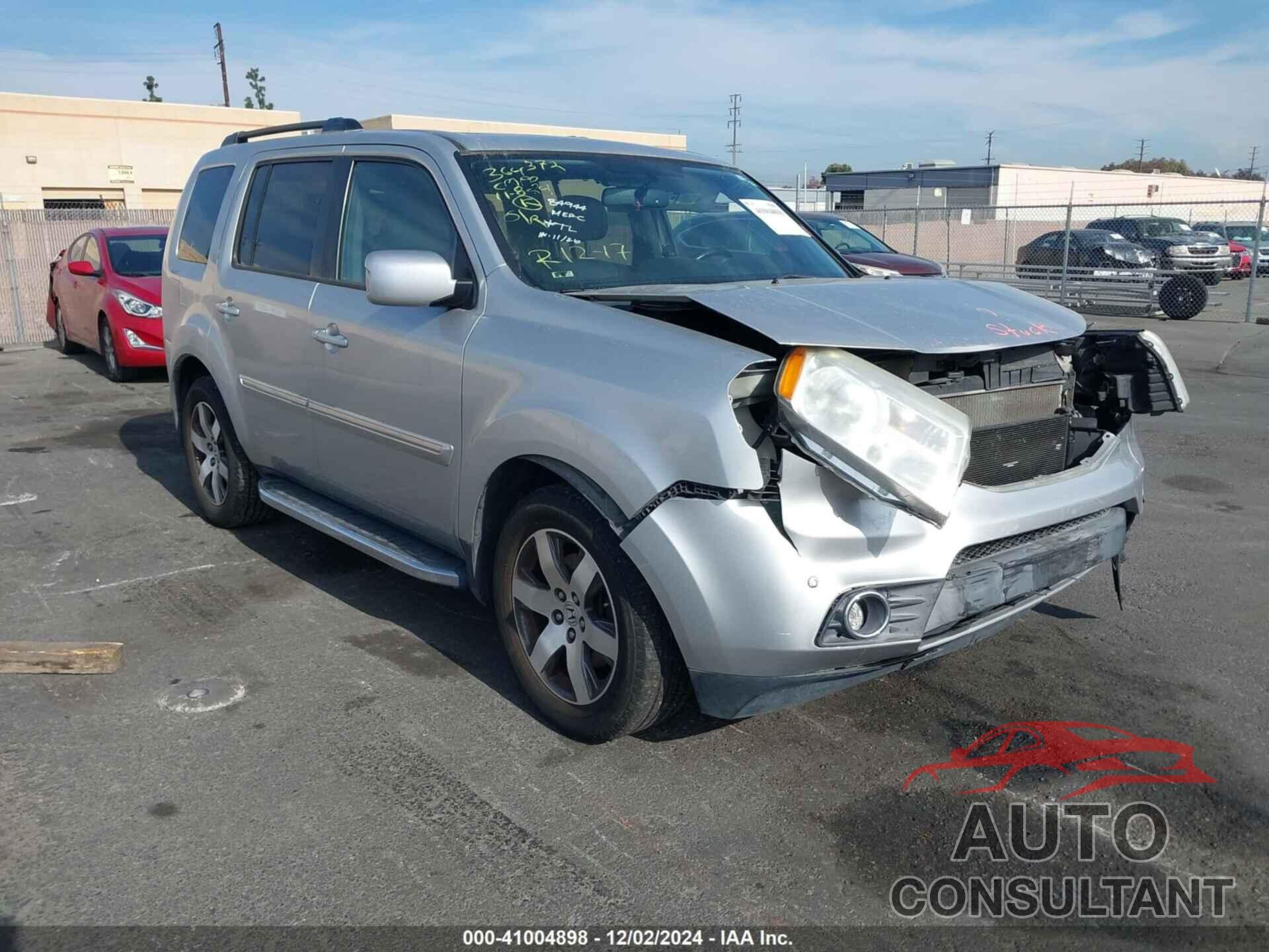 HONDA PILOT 2013 - 5FNYF3H91DB001347