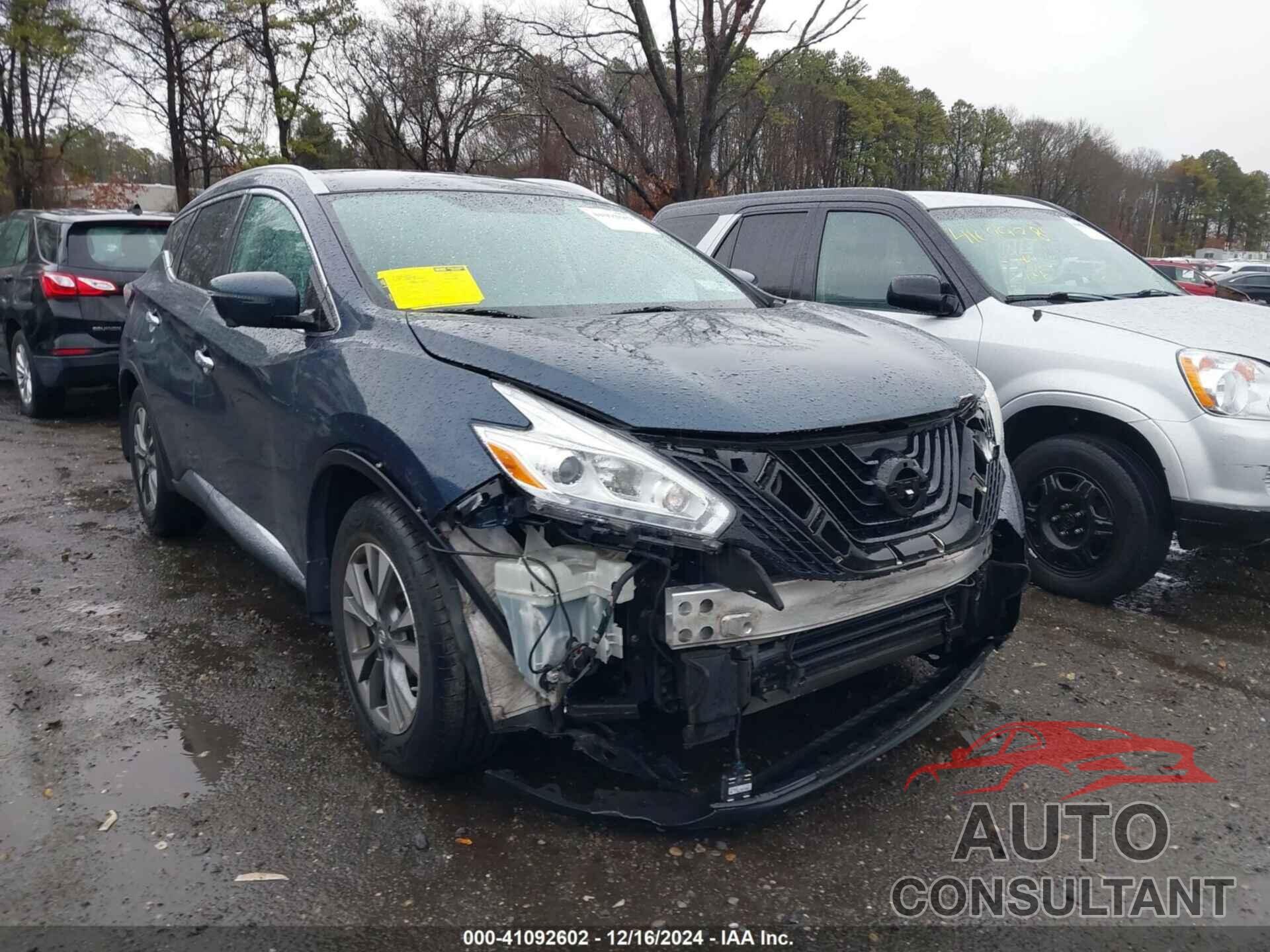 NISSAN MURANO 2017 - 5N1AZ2MH6HN153112