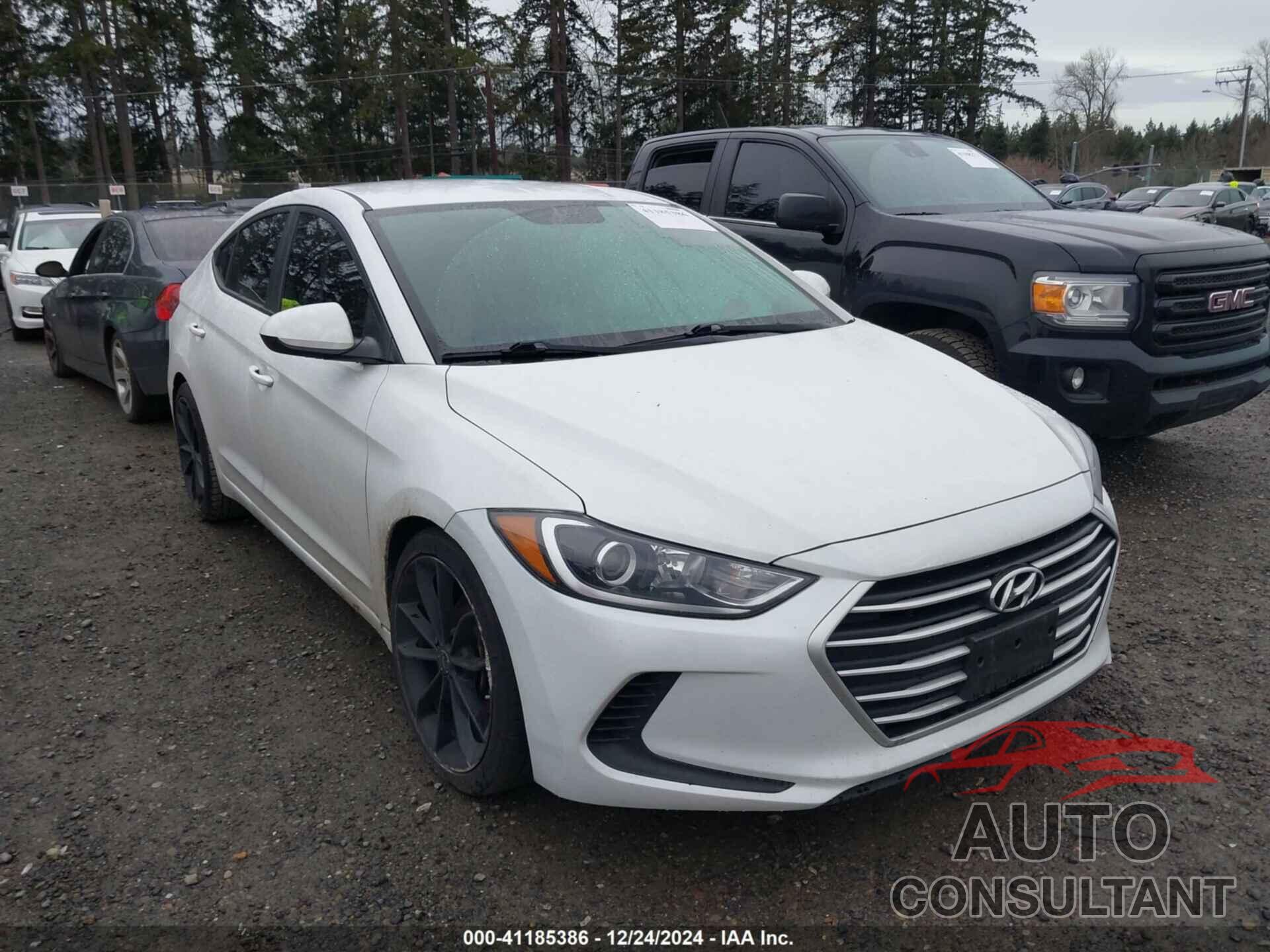 HYUNDAI ELANTRA 2018 - 5NPD84LF4JH393846