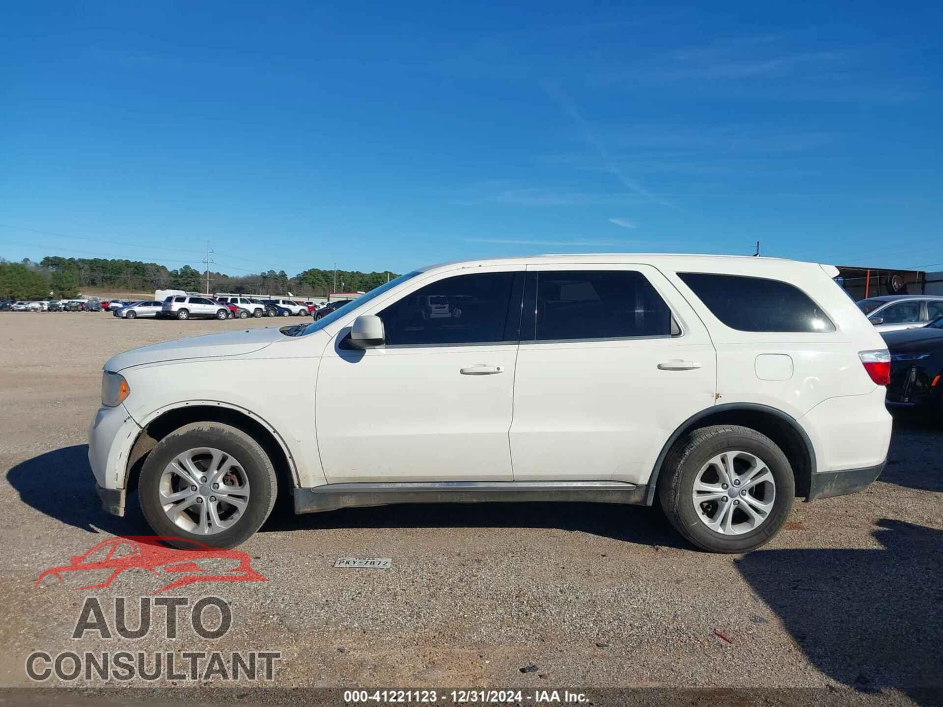 DODGE DURANGO 2012 - 1C4RDHAG8CC271221
