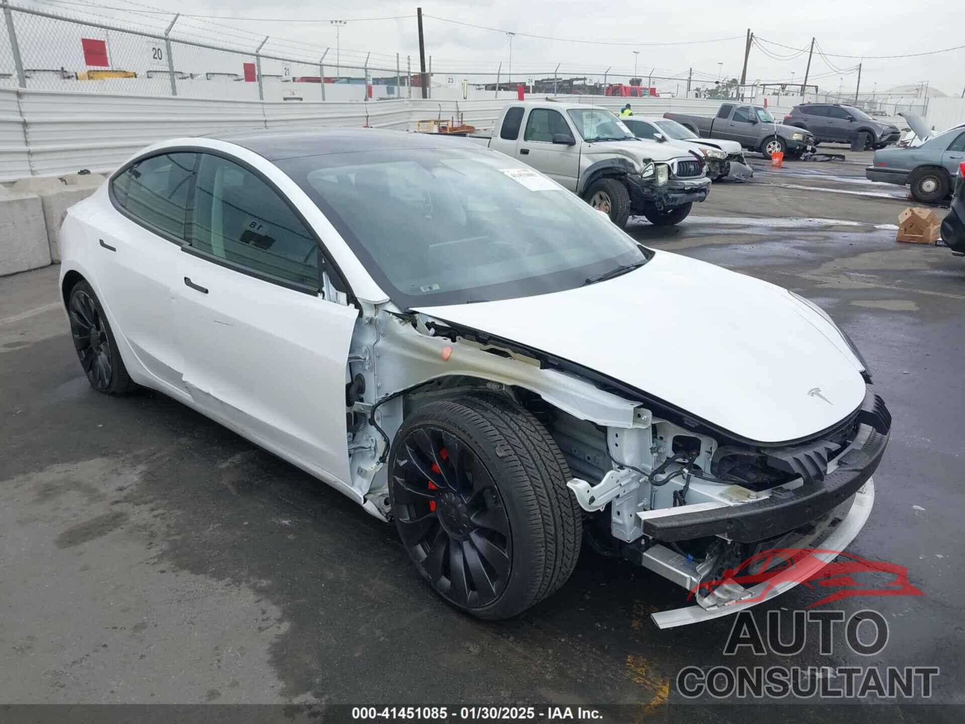 TESLA MODEL 3 2022 - 5YJ3E1EC0NF293544