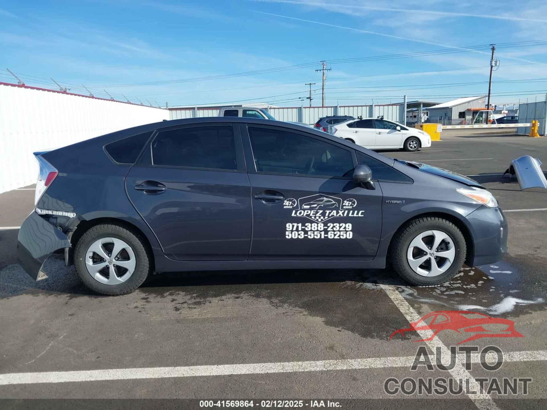 TOYOTA PRIUS 2014 - JTDKN3DU3E1743858