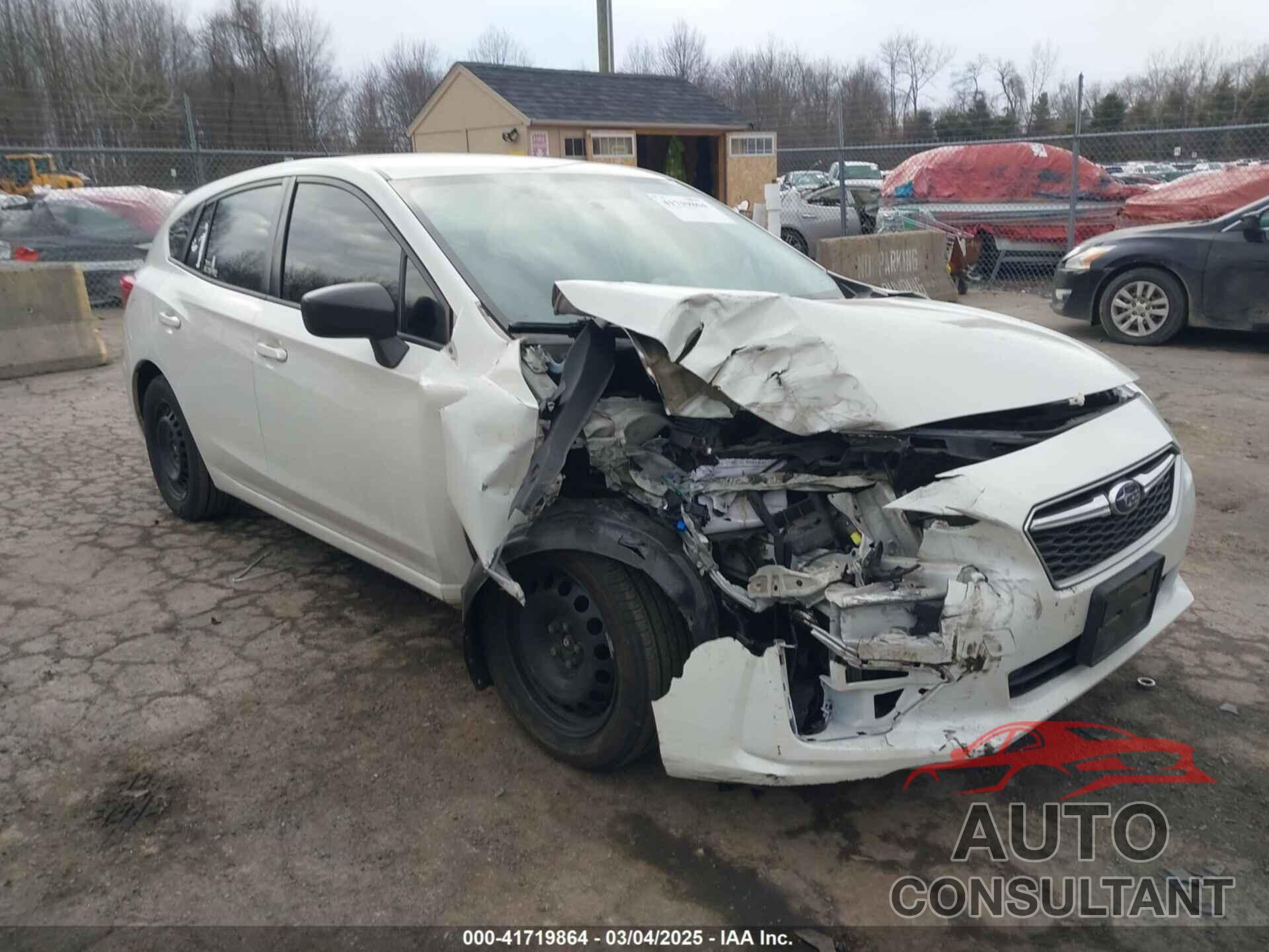 SUBARU IMPREZA 2017 - 4S3GTAA68H3751534