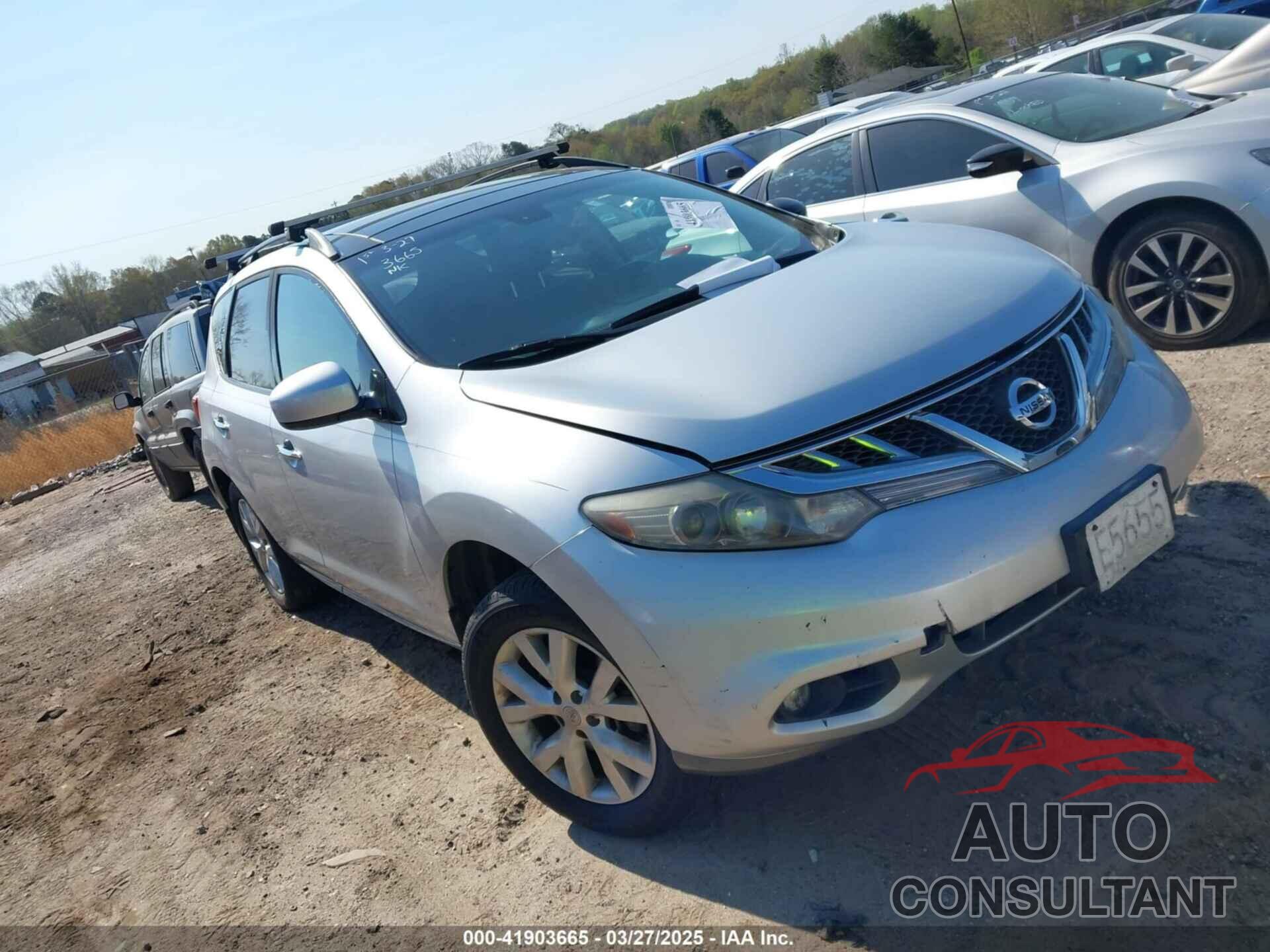 NISSAN MURANO 2011 - JN8AZ1MW7BW153638