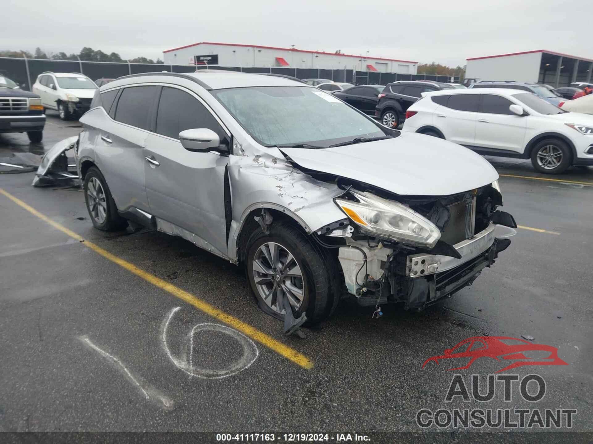NISSAN MURANO 2017 - 5N1AZ2MG6HN106394