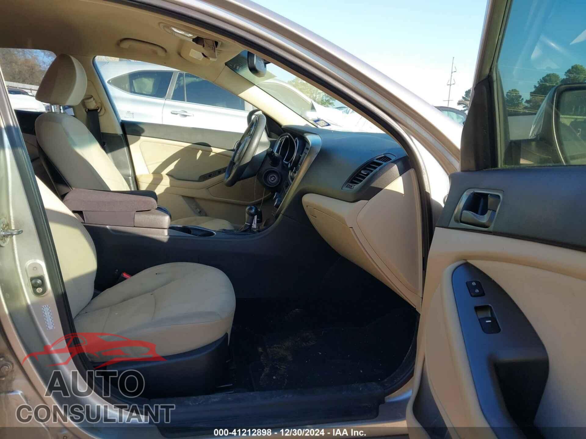 KIA OPTIMA 2014 - KNAGM4A71E5454724