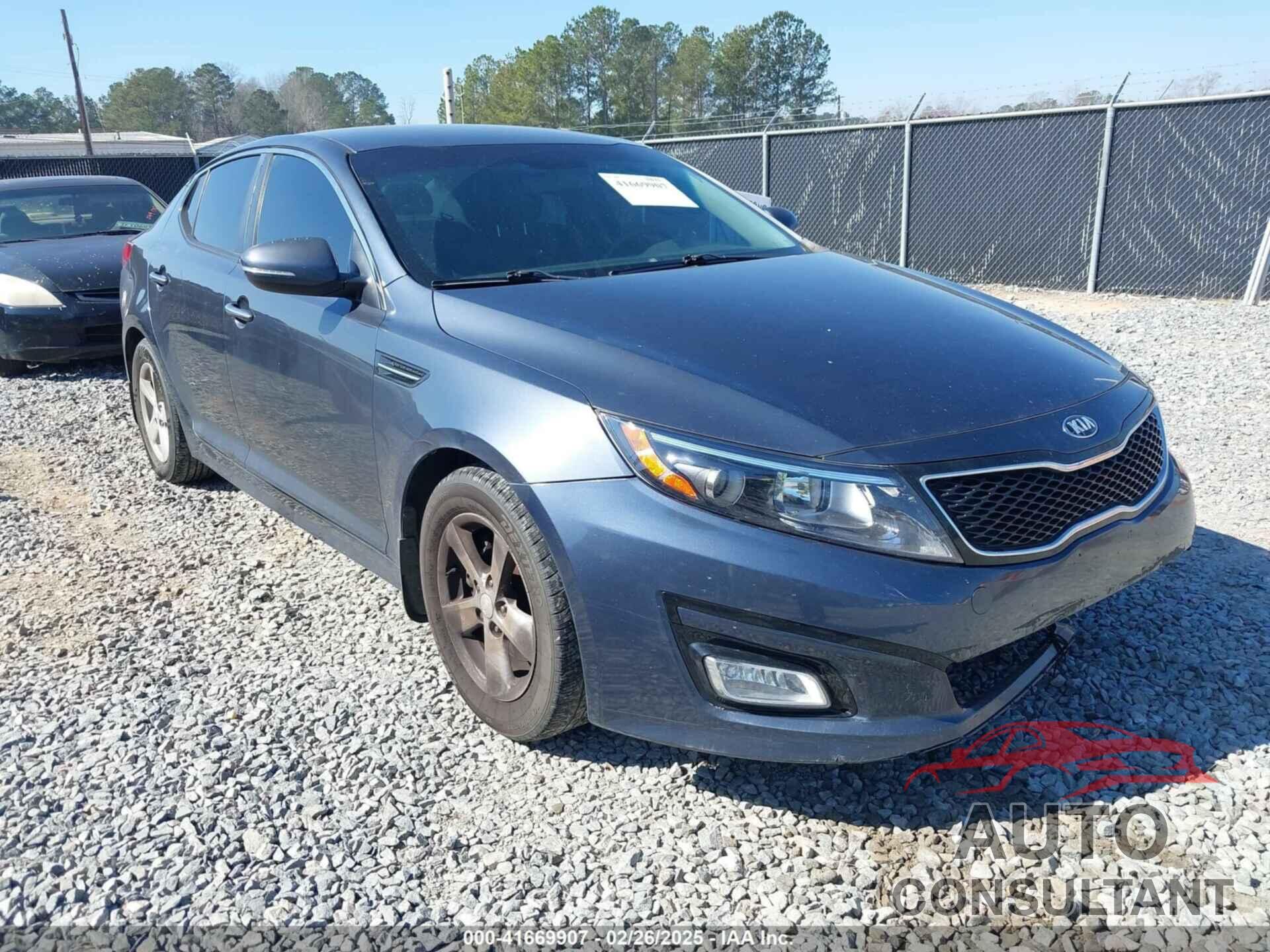 KIA OPTIMA 2015 - KNAGM4A77F5546793