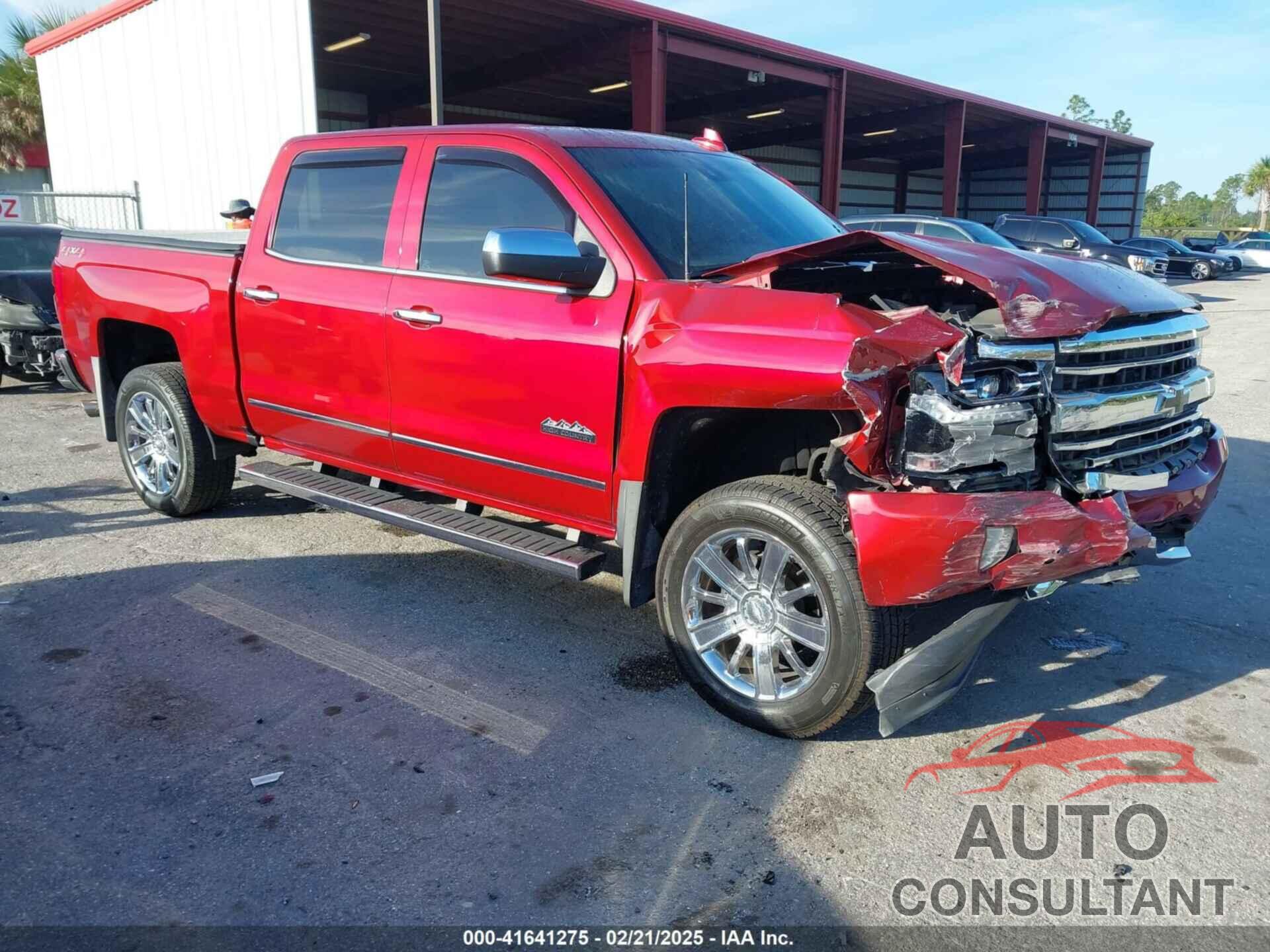 CHEVROLET SILVERADO 1500 2018 - 3GCUKTEJ9JG135943
