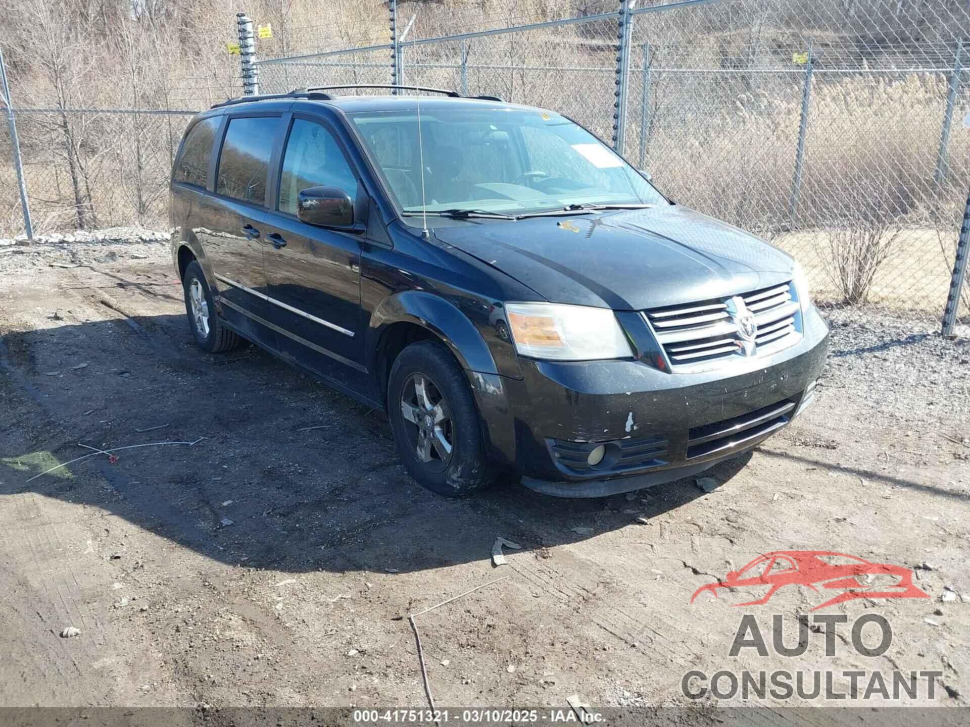 DODGE GRAND CARAVAN 2009 - 2D8HN54129R523223