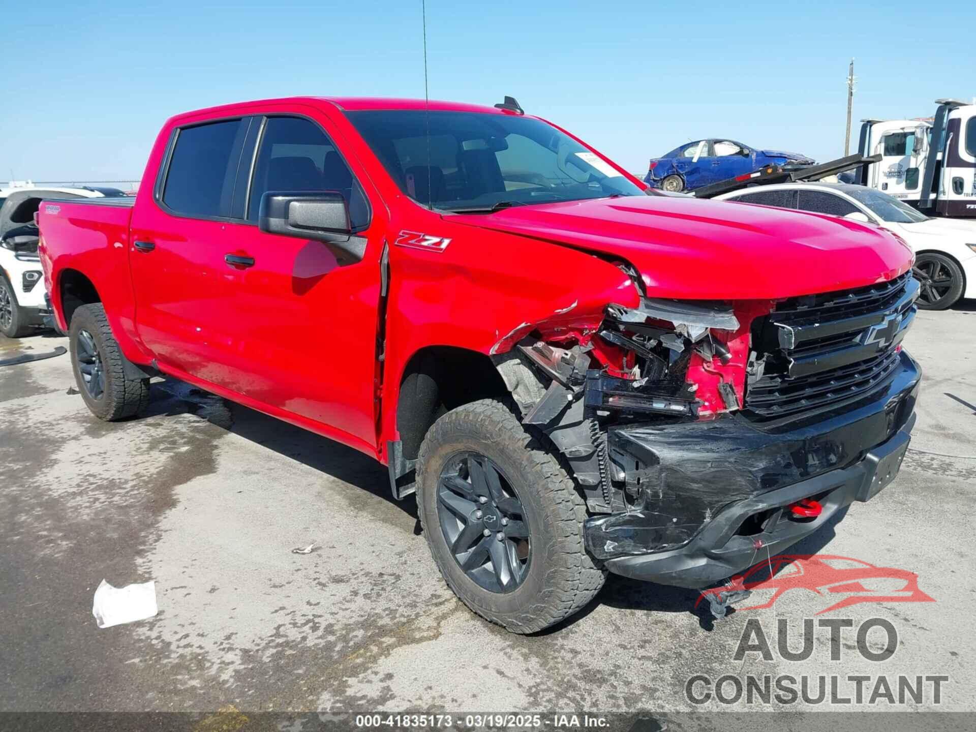 CHEVROLET SILVERADO 1500 2021 - 1GCPYFED5MZ452405