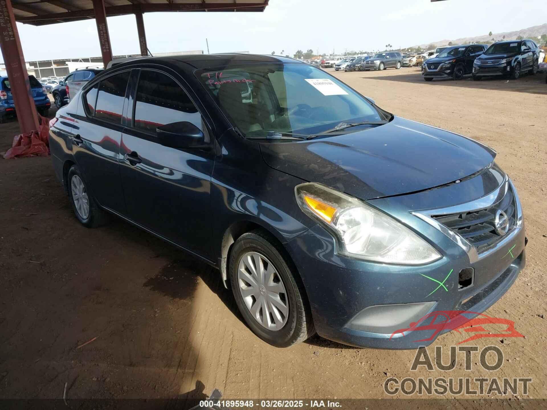 NISSAN VERSA 2016 - 3N1CN7APXGL821206