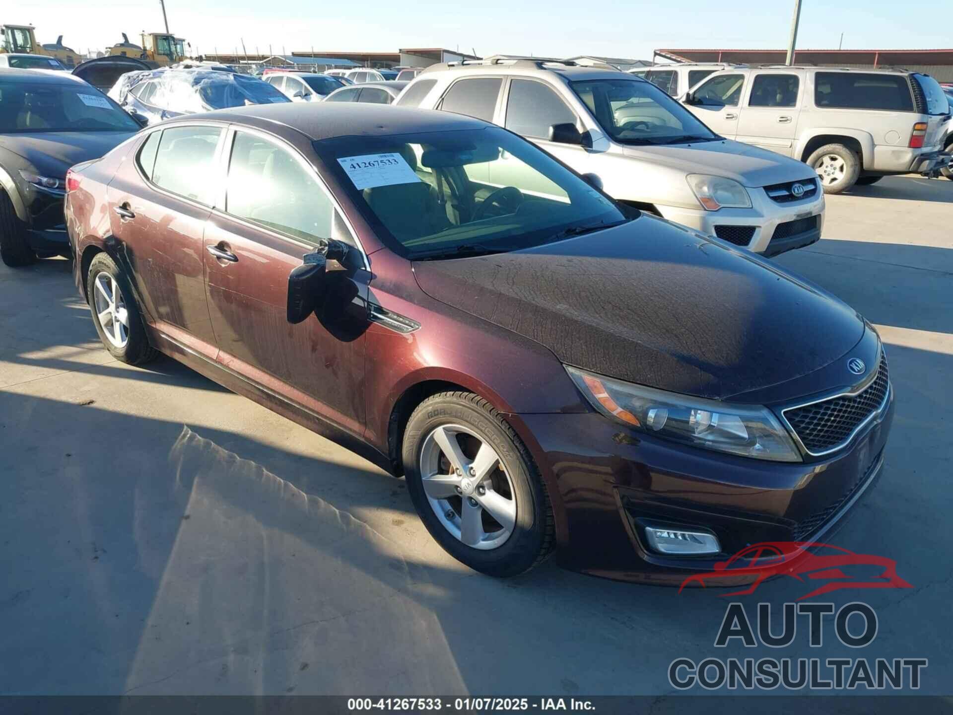 KIA OPTIMA 2014 - 5XXGM4A79EG309025