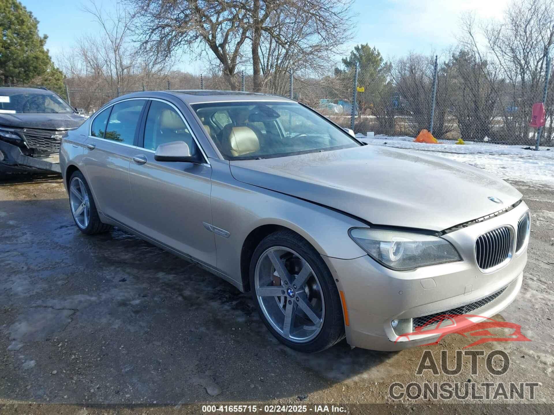 BMW 740I 2012 - WBAKA4C58CDS99381