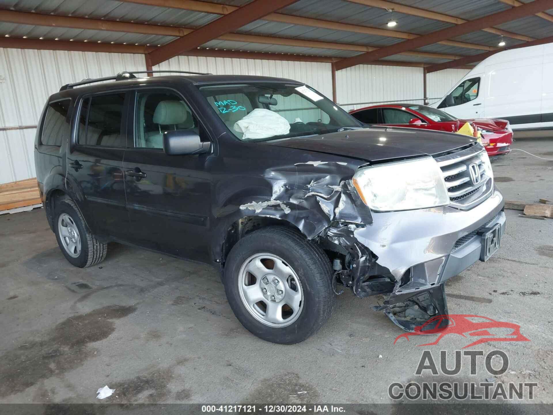 HONDA PILOT 2015 - 5FNYF3H27FB025478