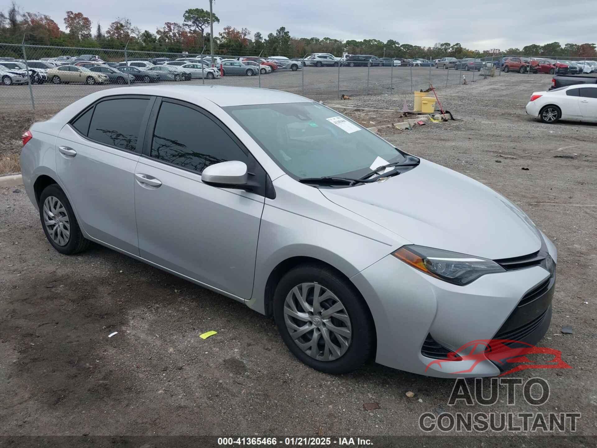 TOYOTA COROLLA 2019 - 2T1BURHE2KC142392