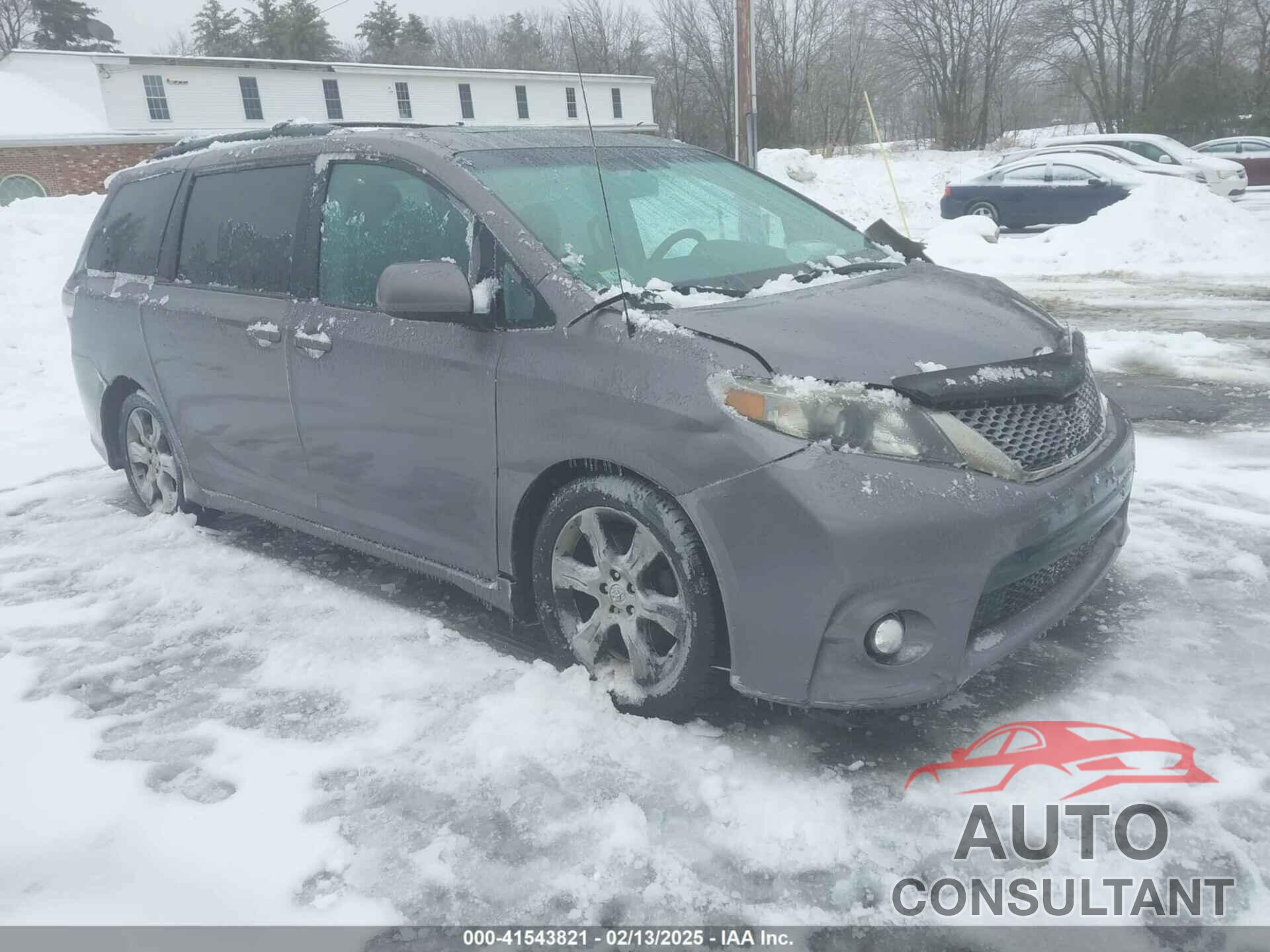 TOYOTA SIENNA 2012 - 5TDXK3DC4CS176338