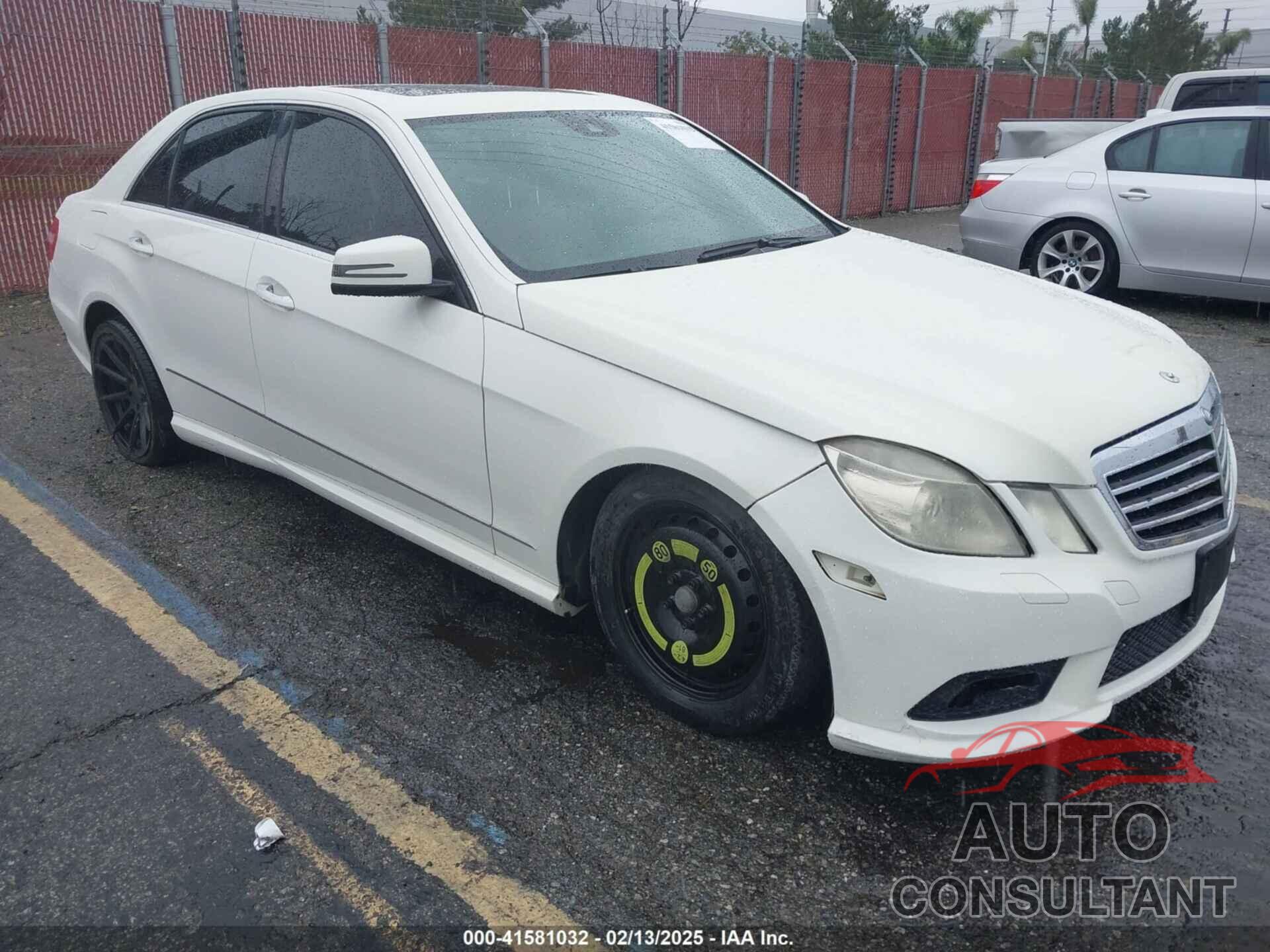 MERCEDES-BENZ E-CLASS 2010 - WDDHF5GB5AA050013