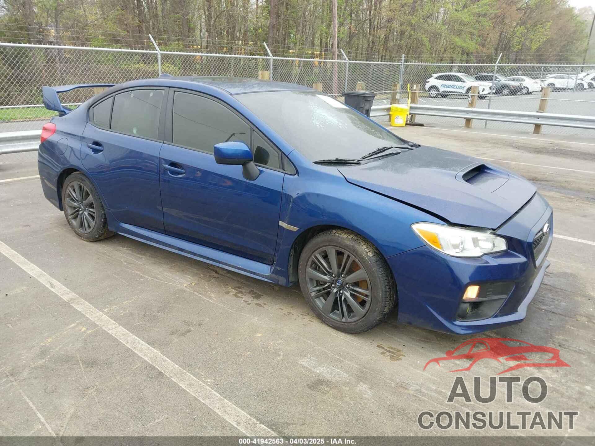 SUBARU WRX 2015 - JF1VA1D64F8834053