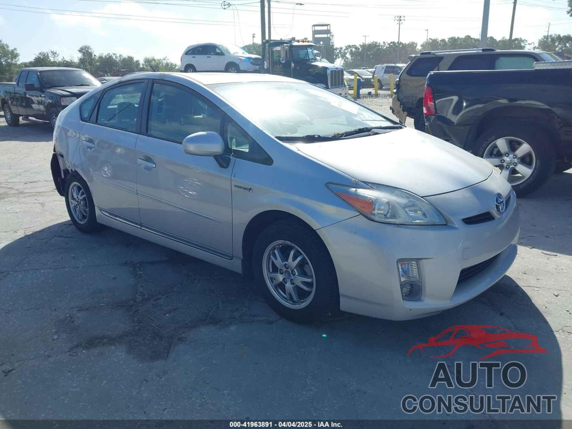 TOYOTA PRIUS 2011 - JTDKN3DU1B0285951