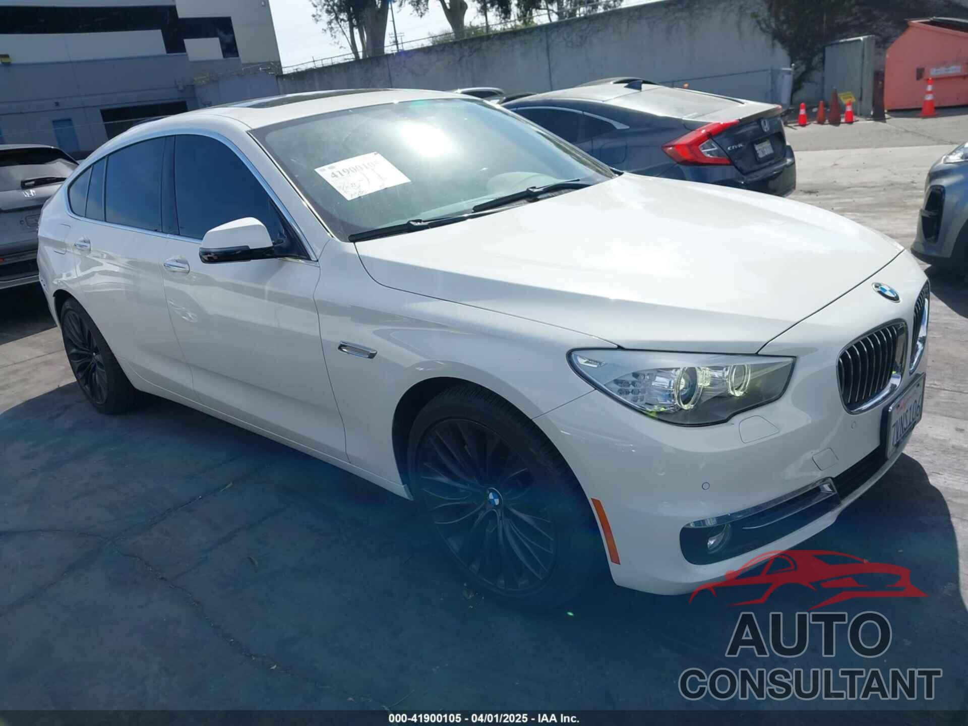 BMW 535I GRAN TURISMO 2015 - WBA5M2C56FD872100