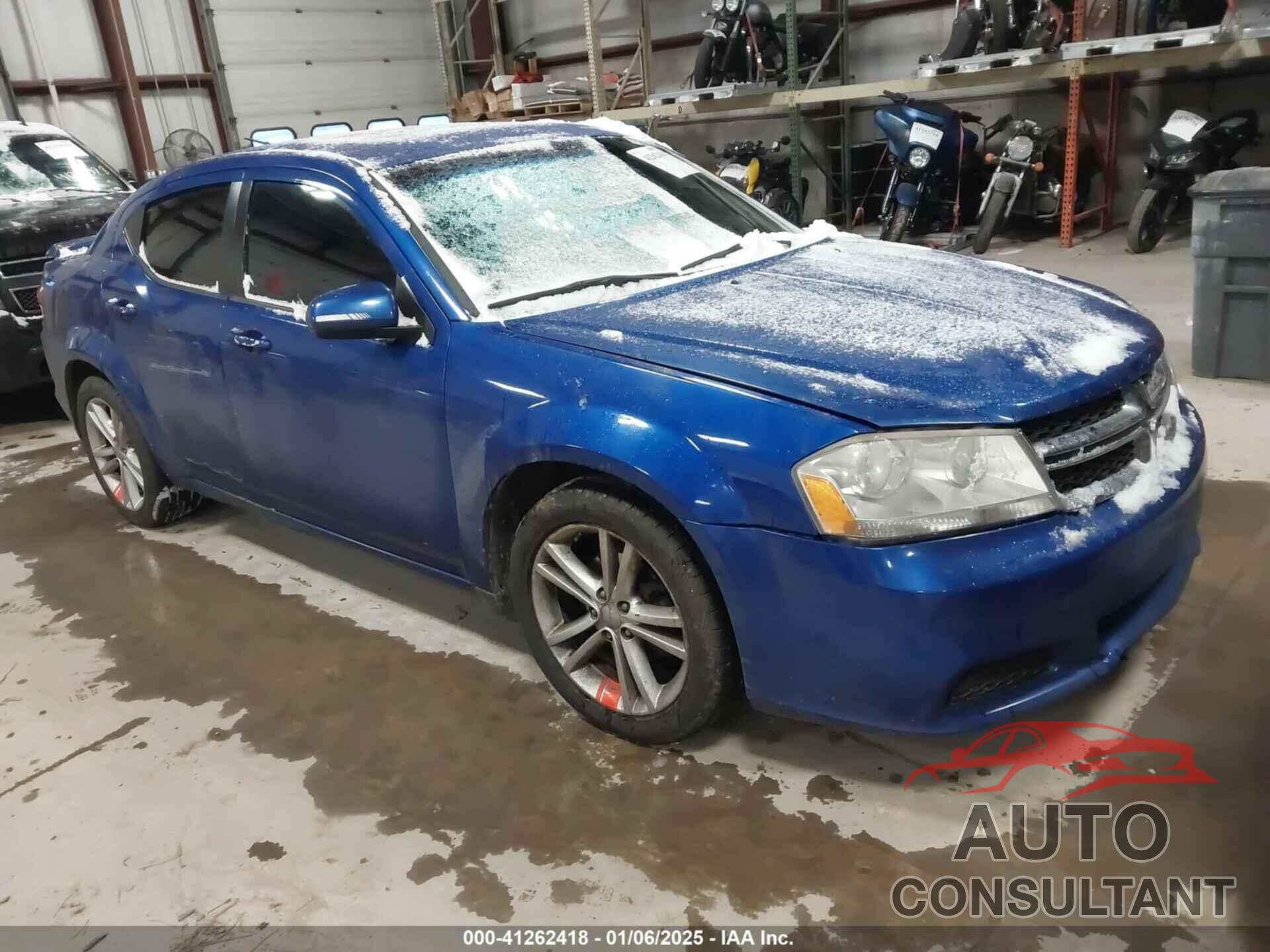 DODGE AVENGER 2012 - 1C3CDZCB6CN213789