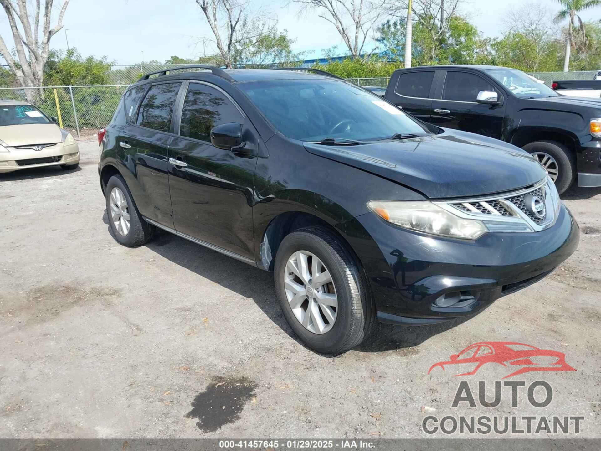 NISSAN MURANO 2013 - JN8AZ1MW8DW316817