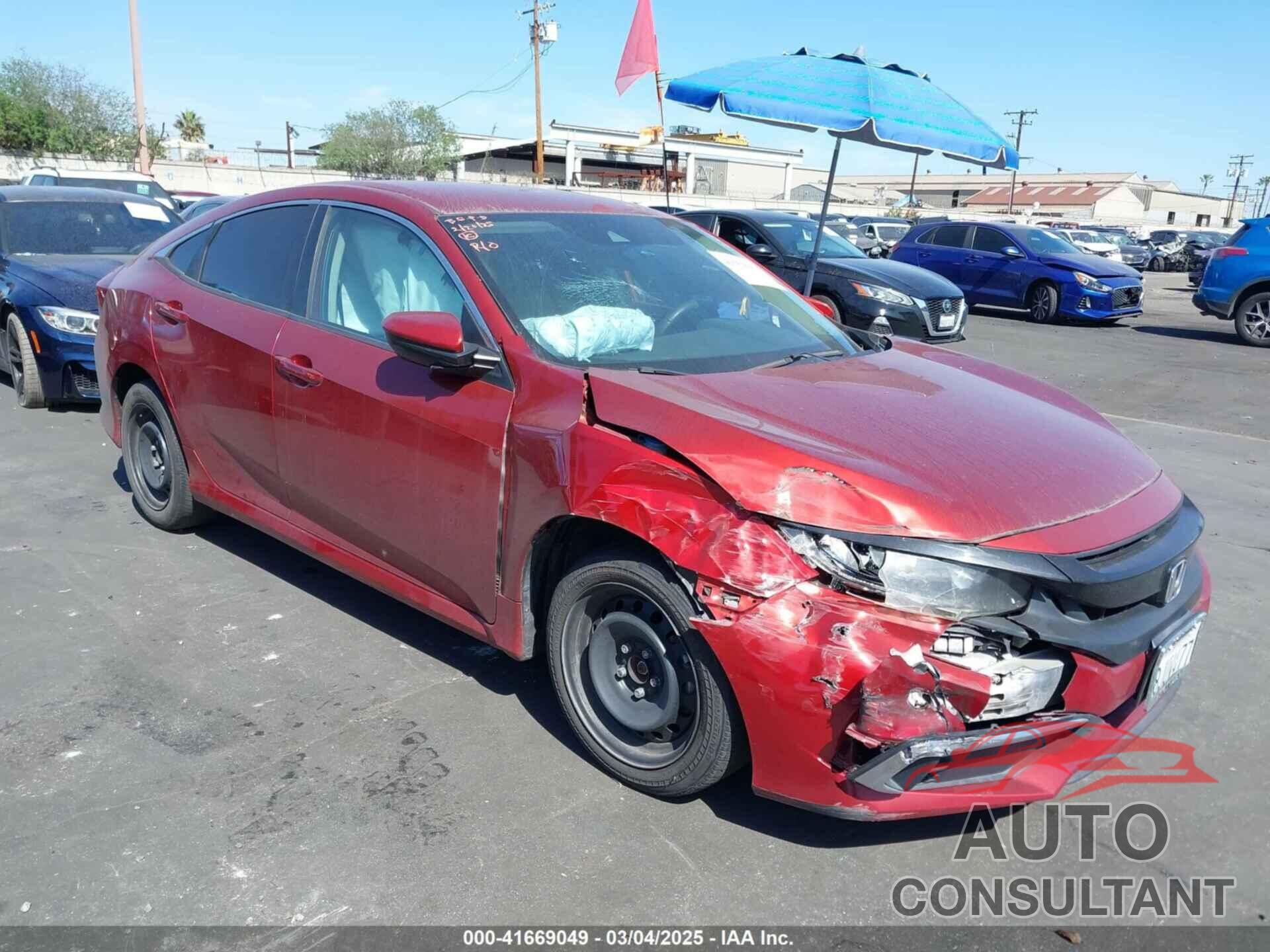 HONDA CIVIC 2019 - 2HGFC2F67KH551860