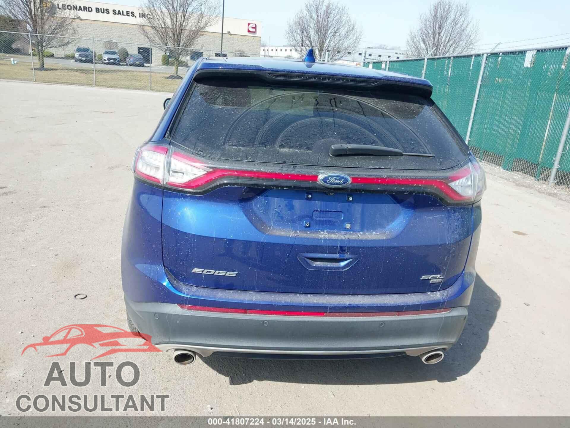 FORD EDGE 2015 - 2FMTK4J84FBC18514