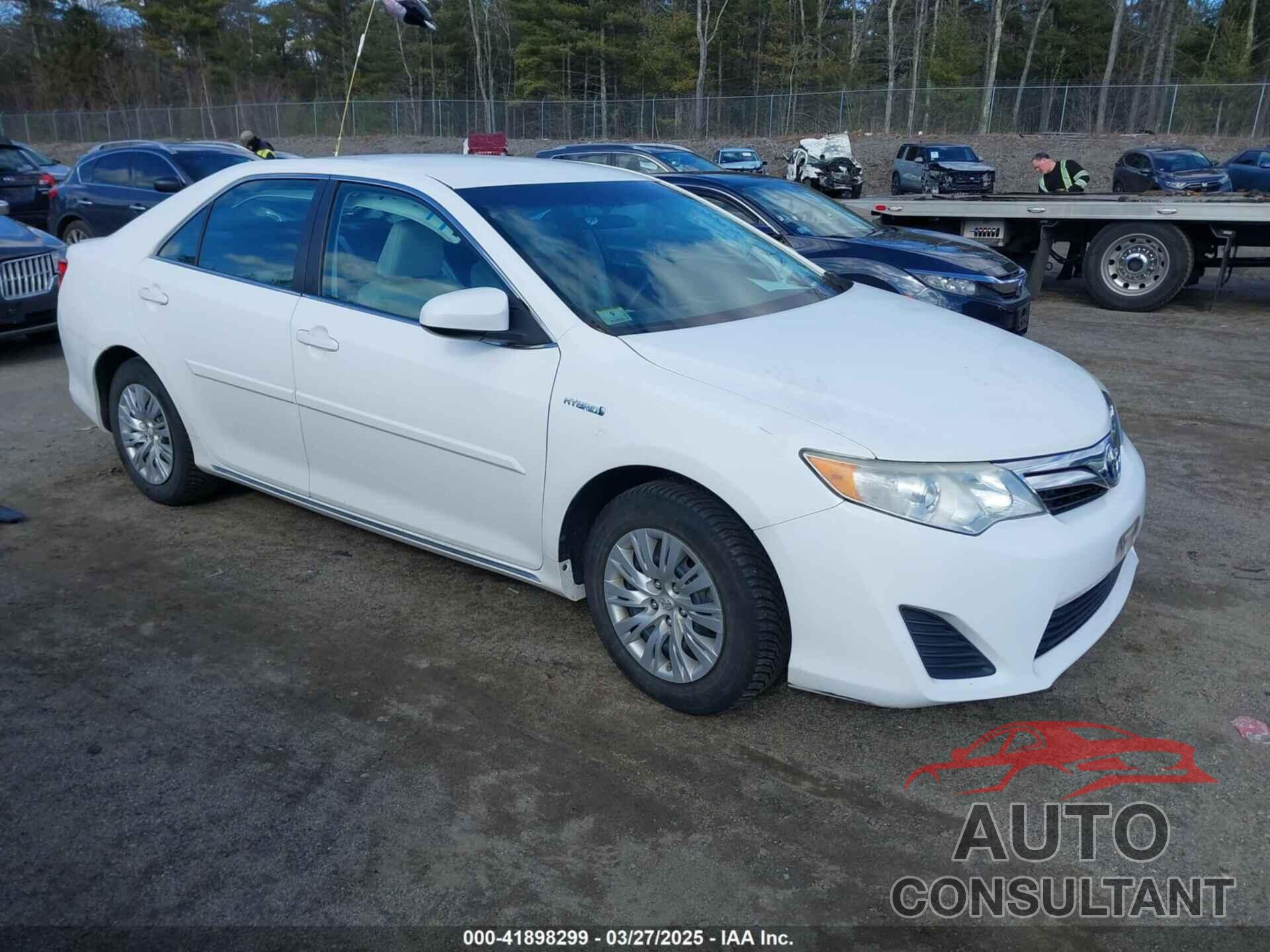 TOYOTA CAMRY HYBRID 2014 - 4T1BD1FK0EU126768