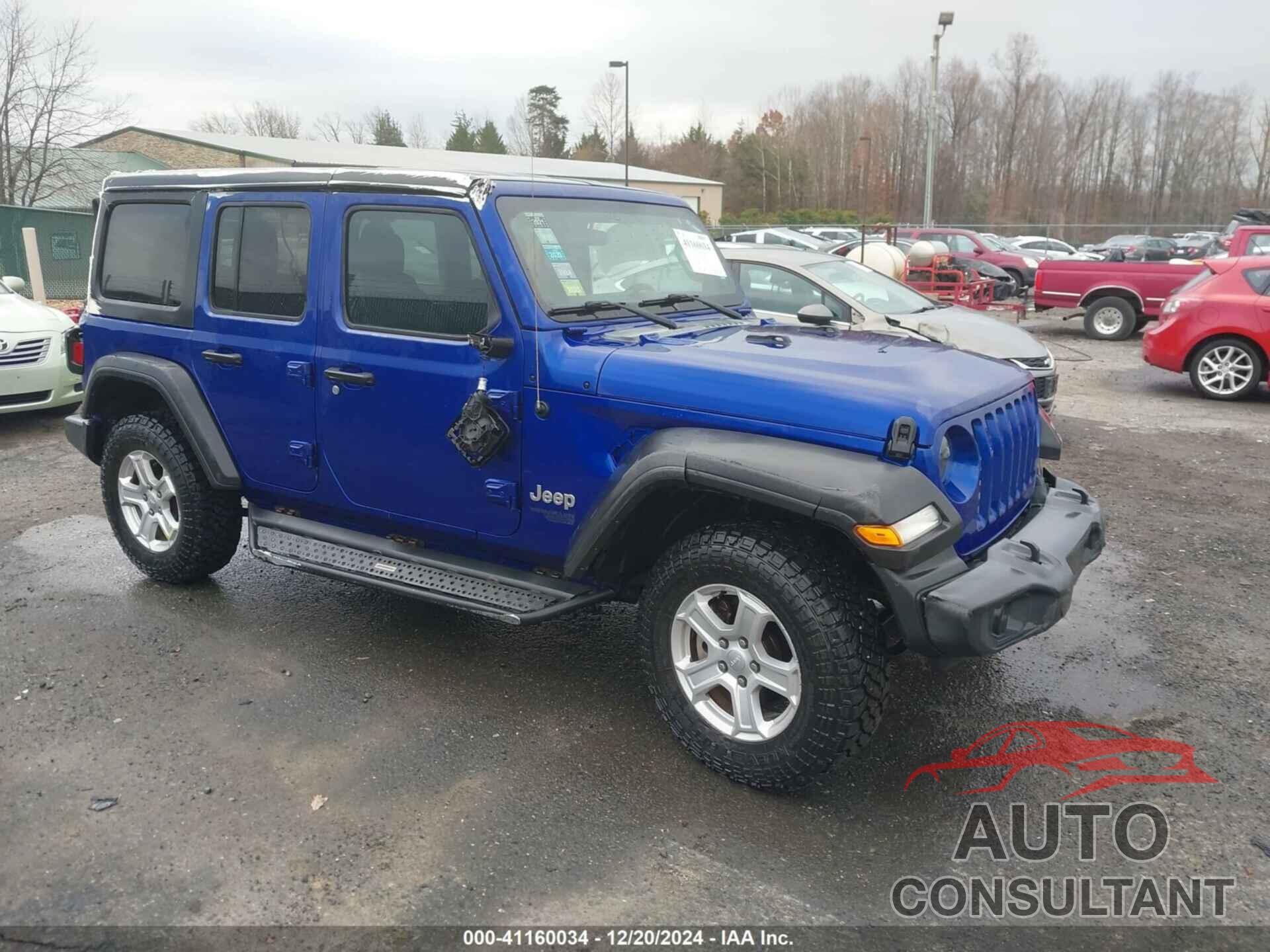 JEEP WRANGLER UNLIMITED 2020 - 1C4HJXDG3LW170791