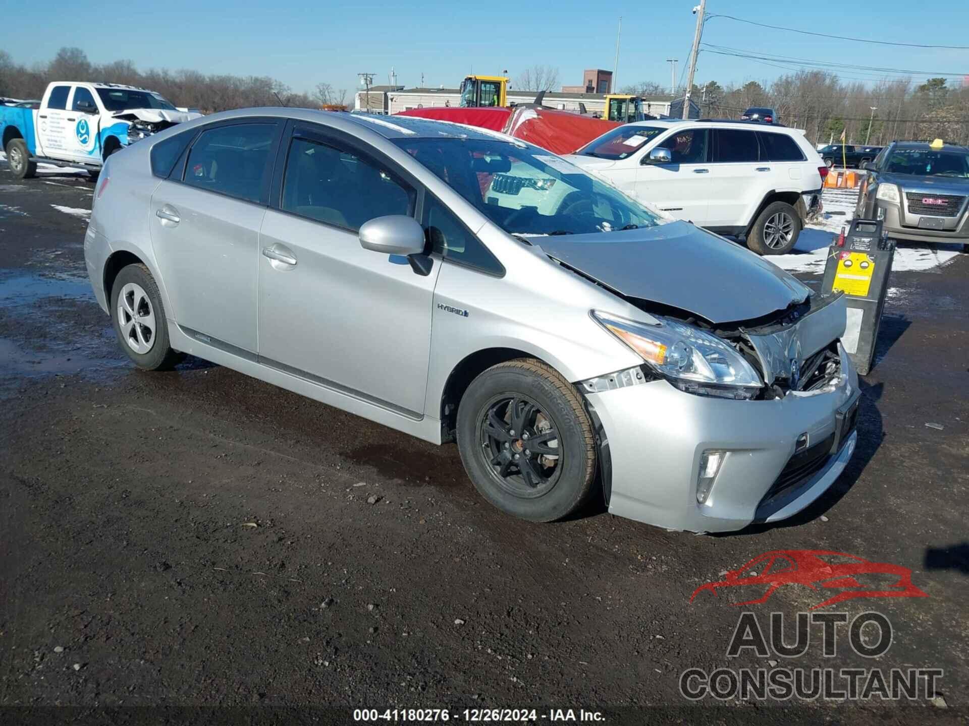 TOYOTA PRIUS 2012 - JTDKN3DU1C5402352