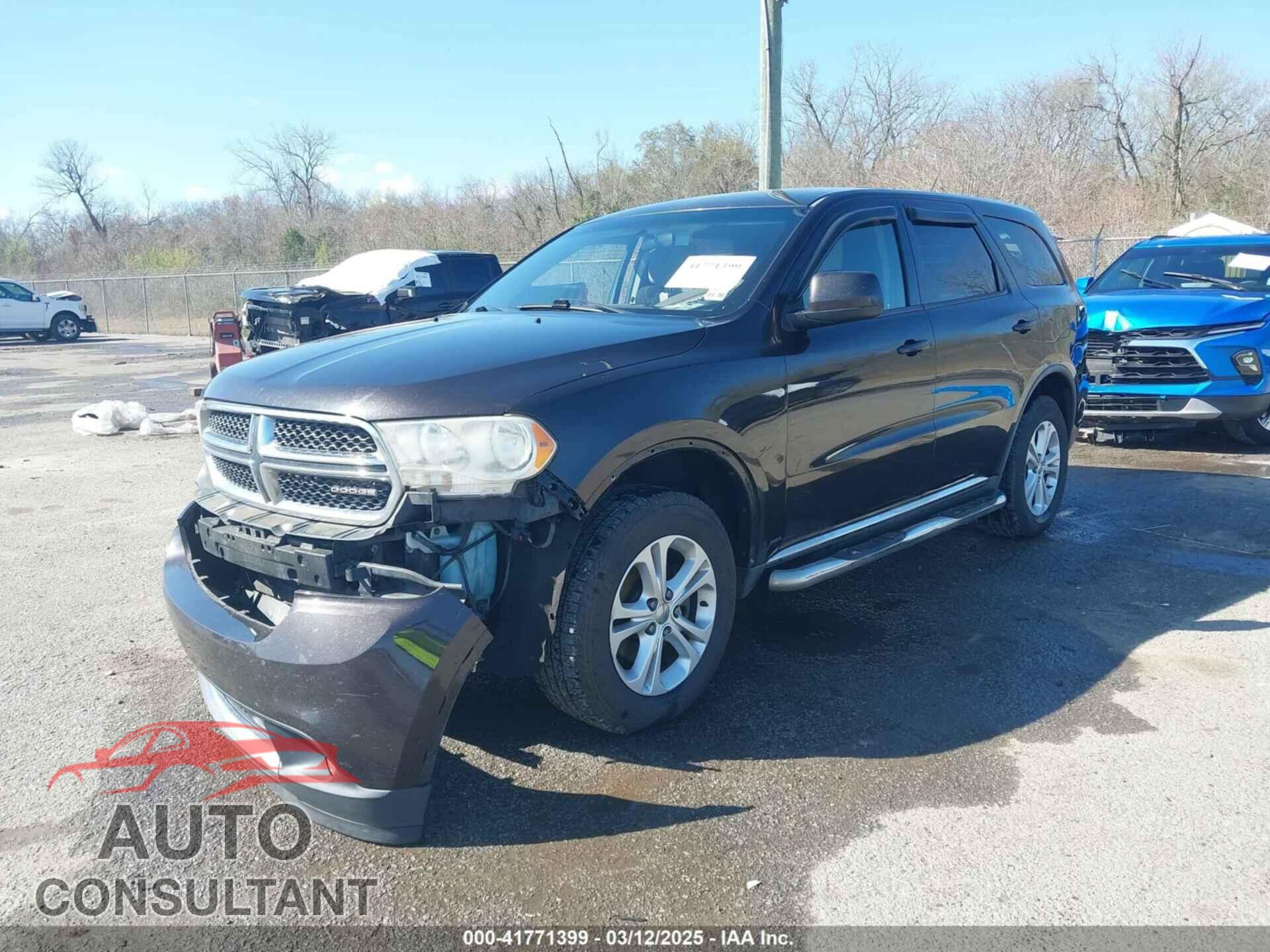 DODGE DURANGO 2012 - 1C4RDHAG0CC196871