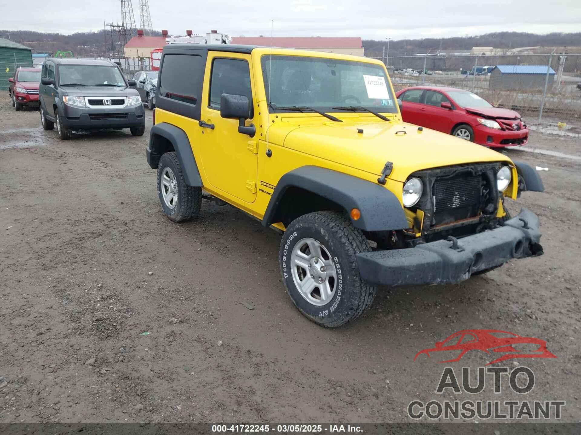JEEP WRANGLER 2015 - 1C4AJWAG5FL658288