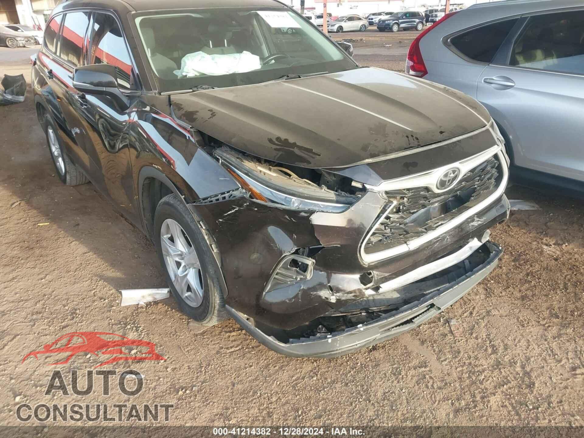 TOYOTA HIGHLANDER 2021 - 5TDZZRAH2MS032957