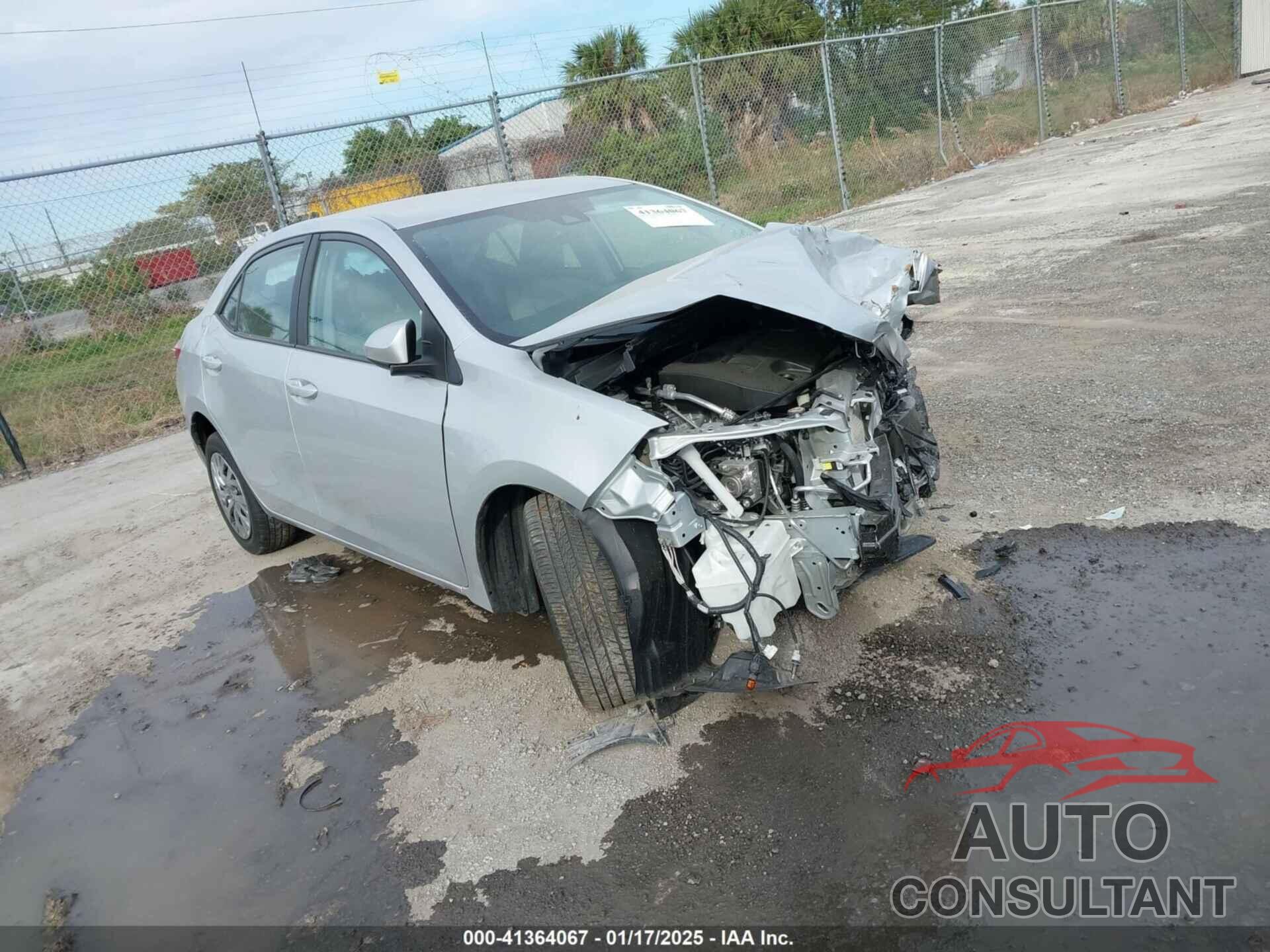 TOYOTA COROLLA 2018 - 2T1BURHE9JC002306