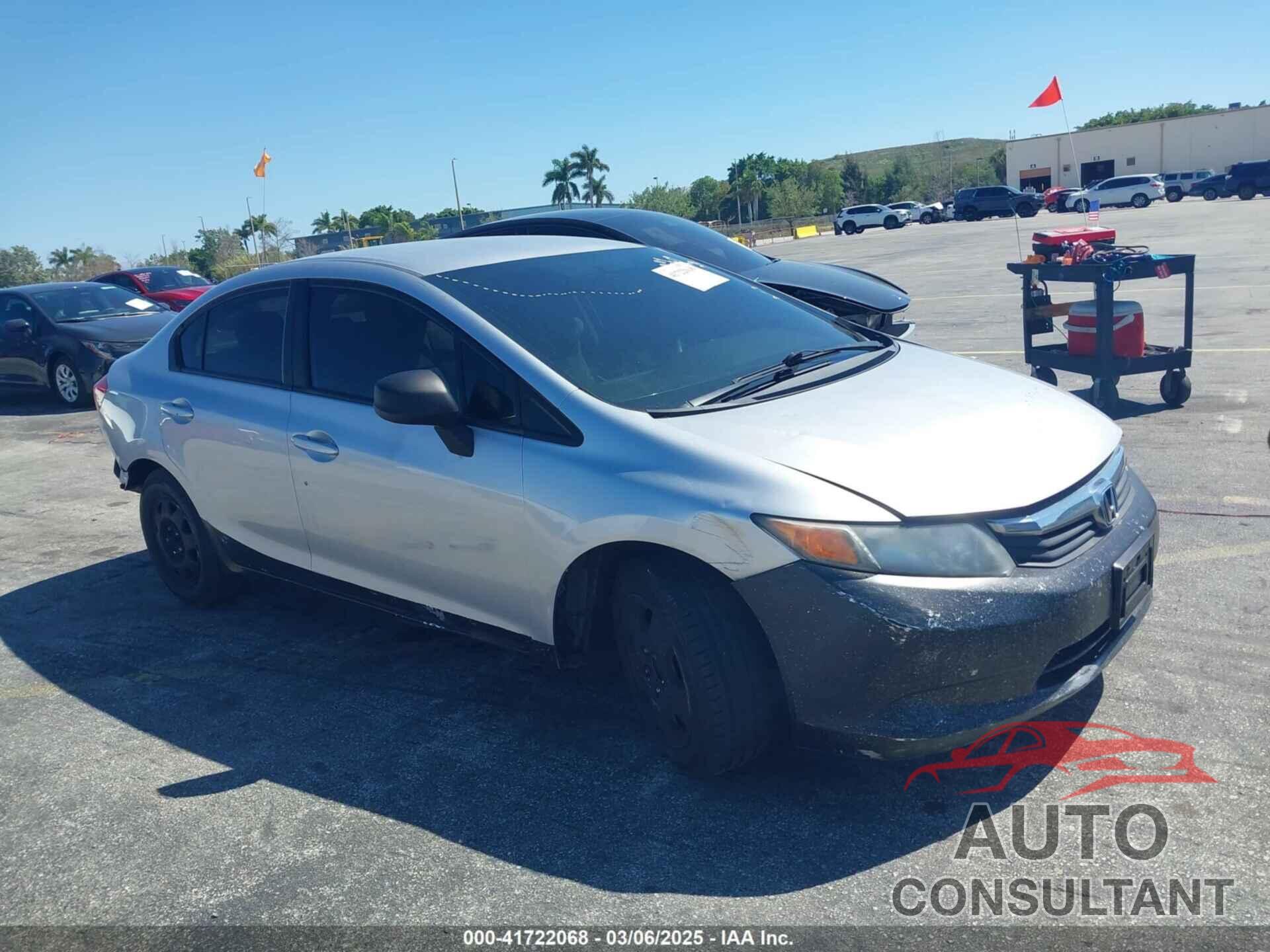 HONDA CIVIC 2012 - 2HGFB2F54CH320619