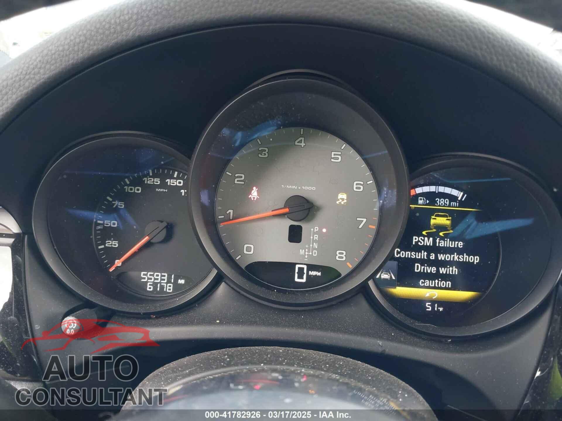 PORSCHE MACAN 2017 - WP1AB2A56HLB20821