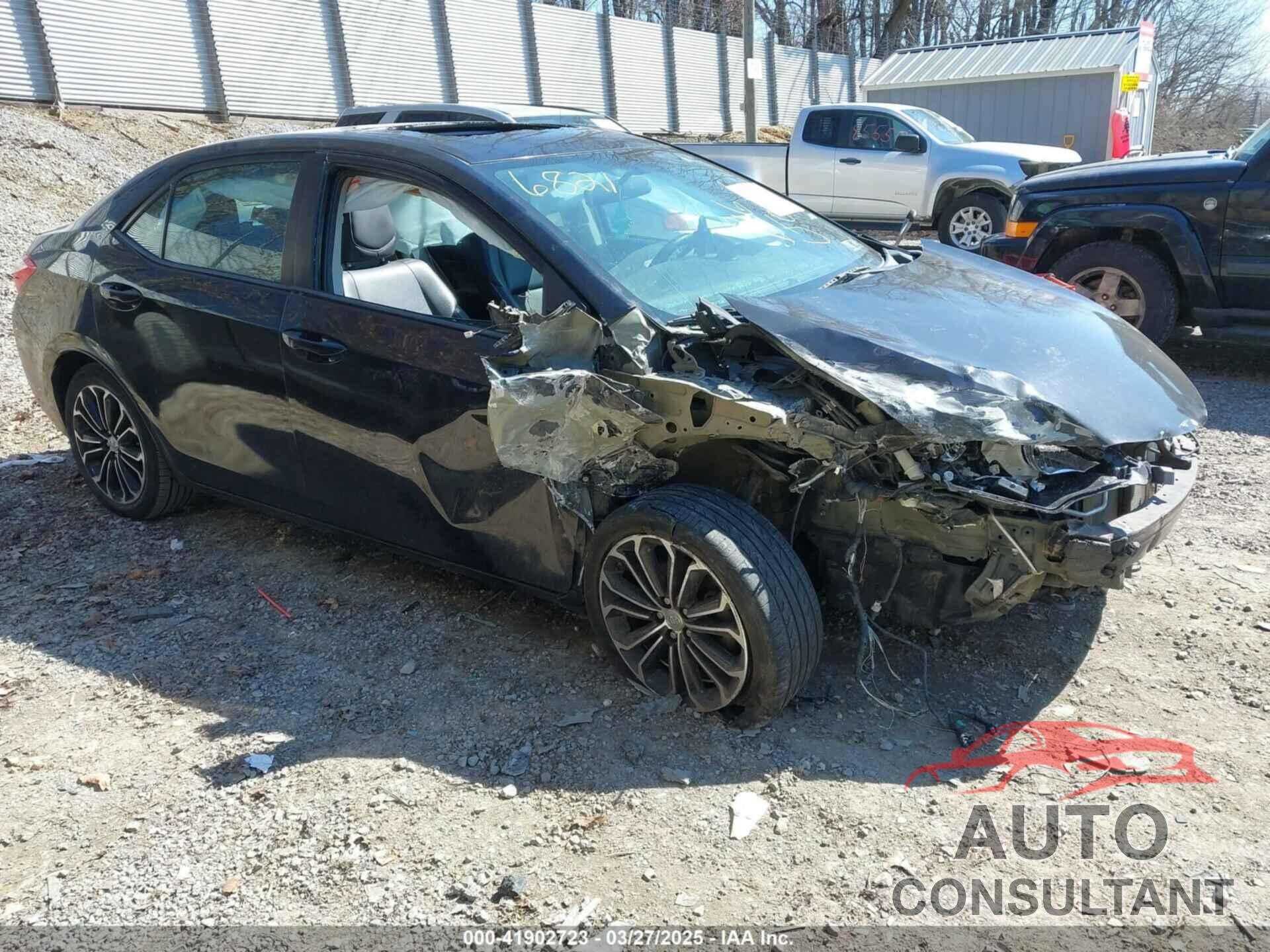TOYOTA COROLLA 2015 - 2T1BURHE1FC306821