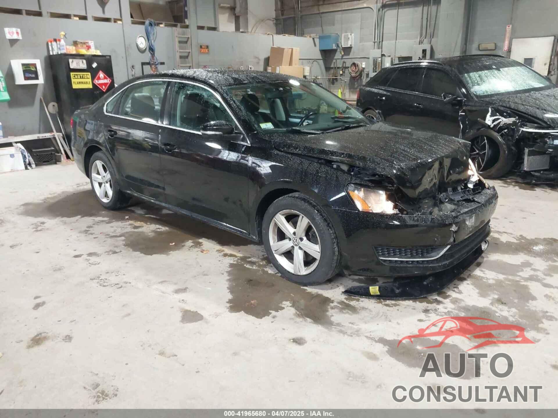 VOLKSWAGEN PASSAT 2013 - 1VWBP7A31DC039266
