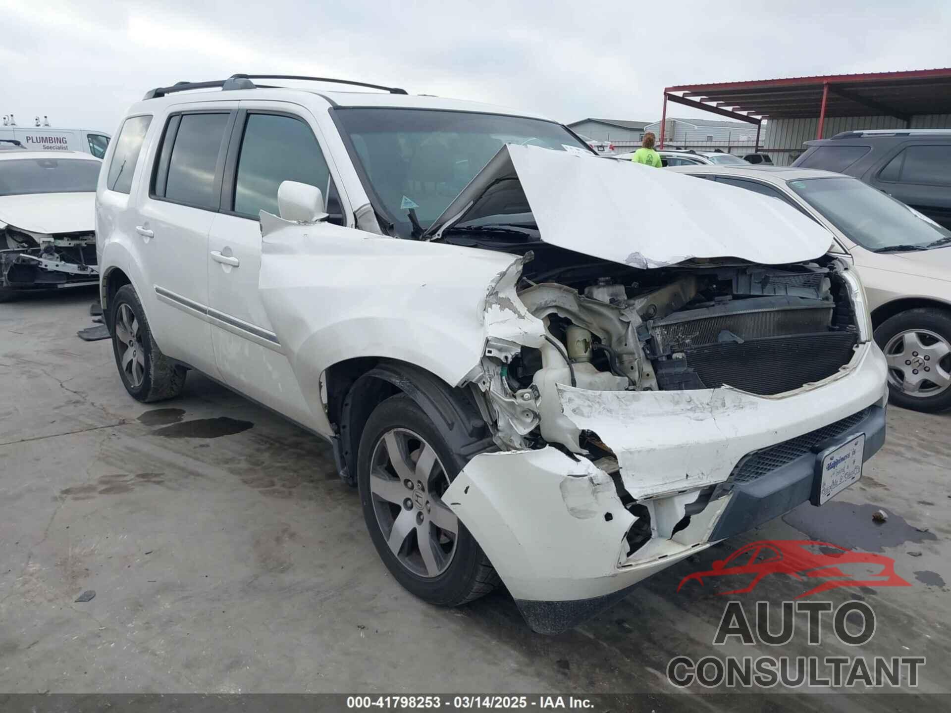 HONDA PILOT 2013 - 5FNYF3H95DB008978