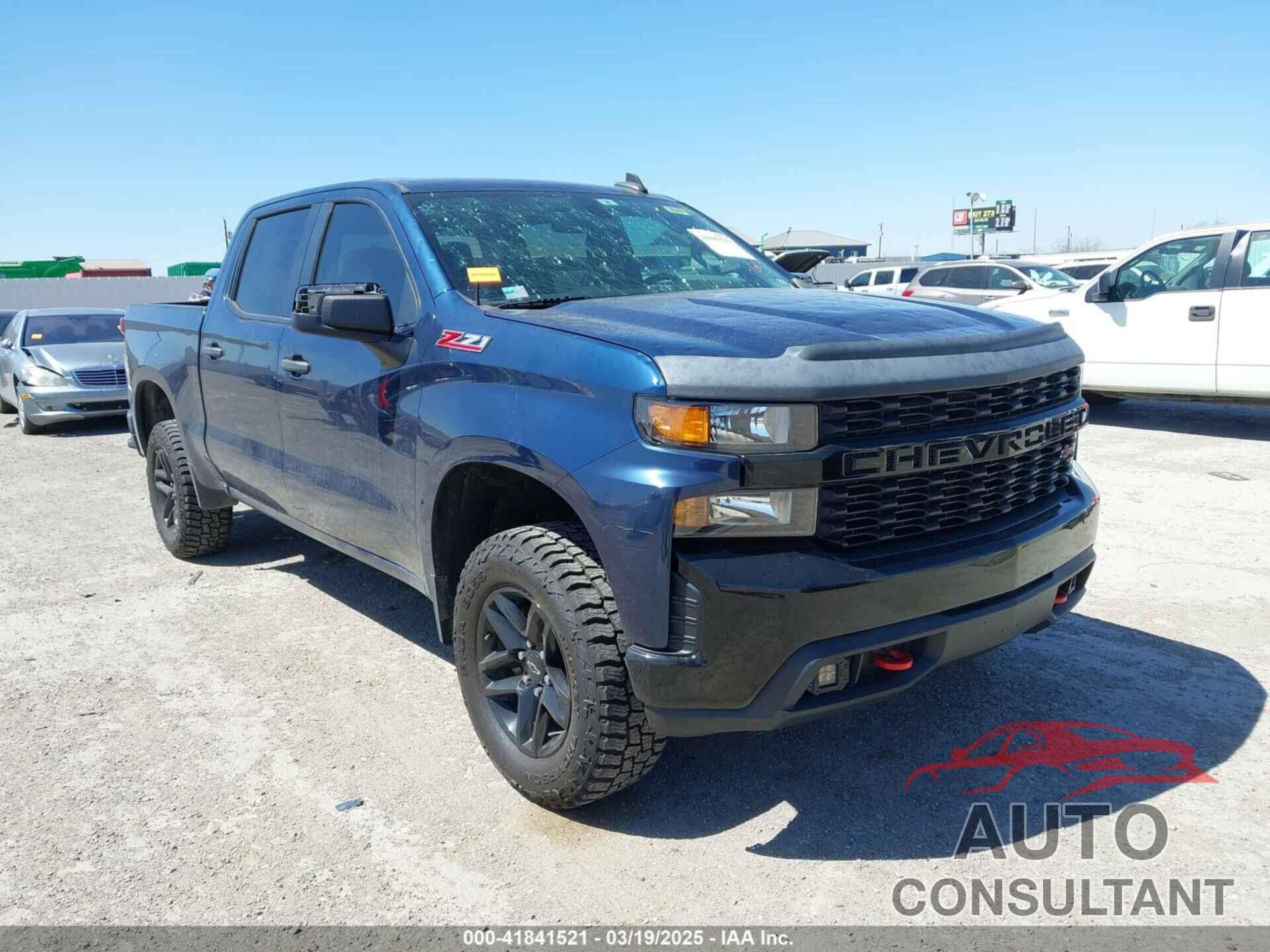 CHEVROLET SILVERADO 1500 2021 - 1GCPYCEF8MZ234412