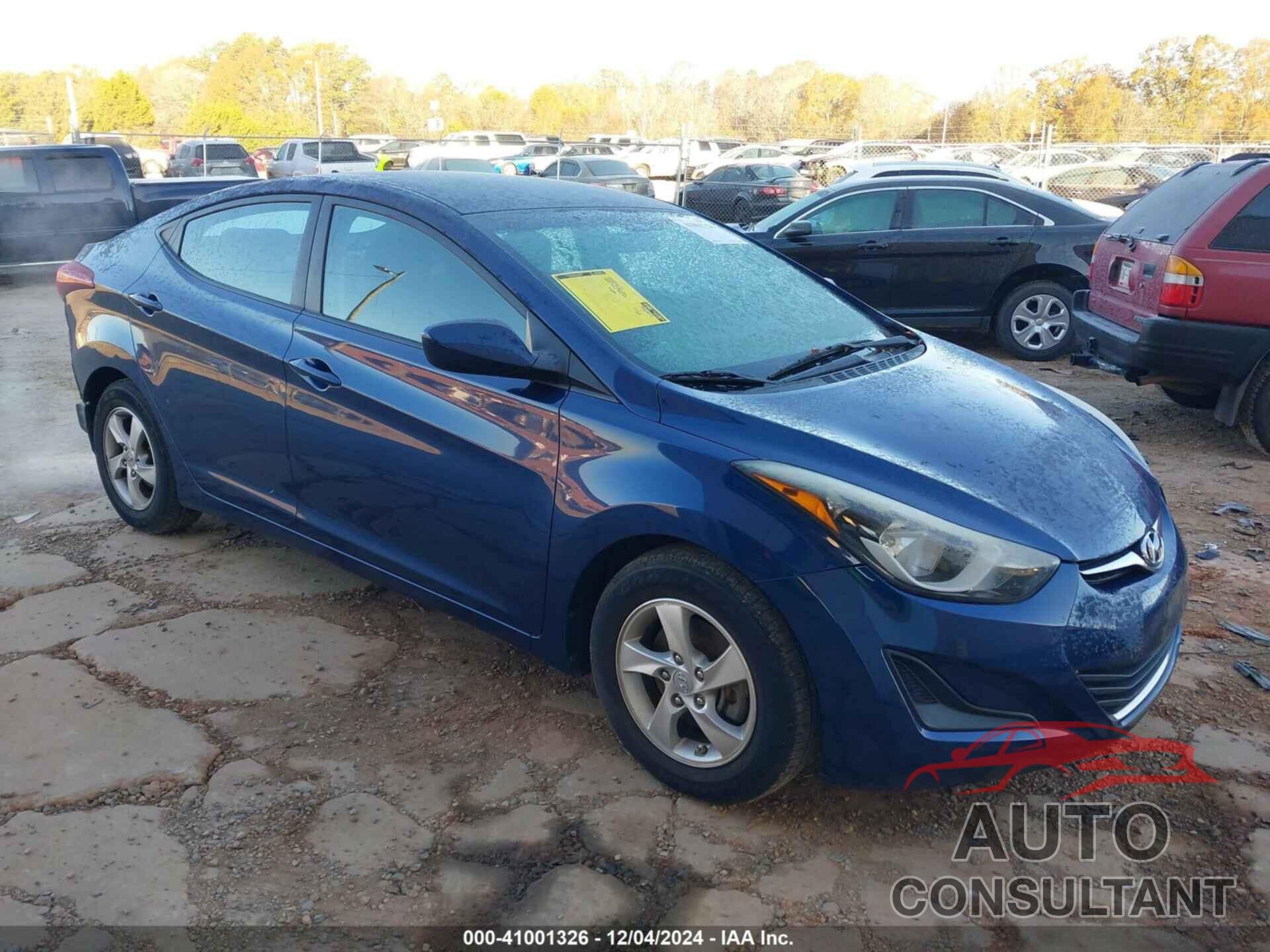 HYUNDAI ELANTRA 2015 - 5NPDH4AE7FH614762