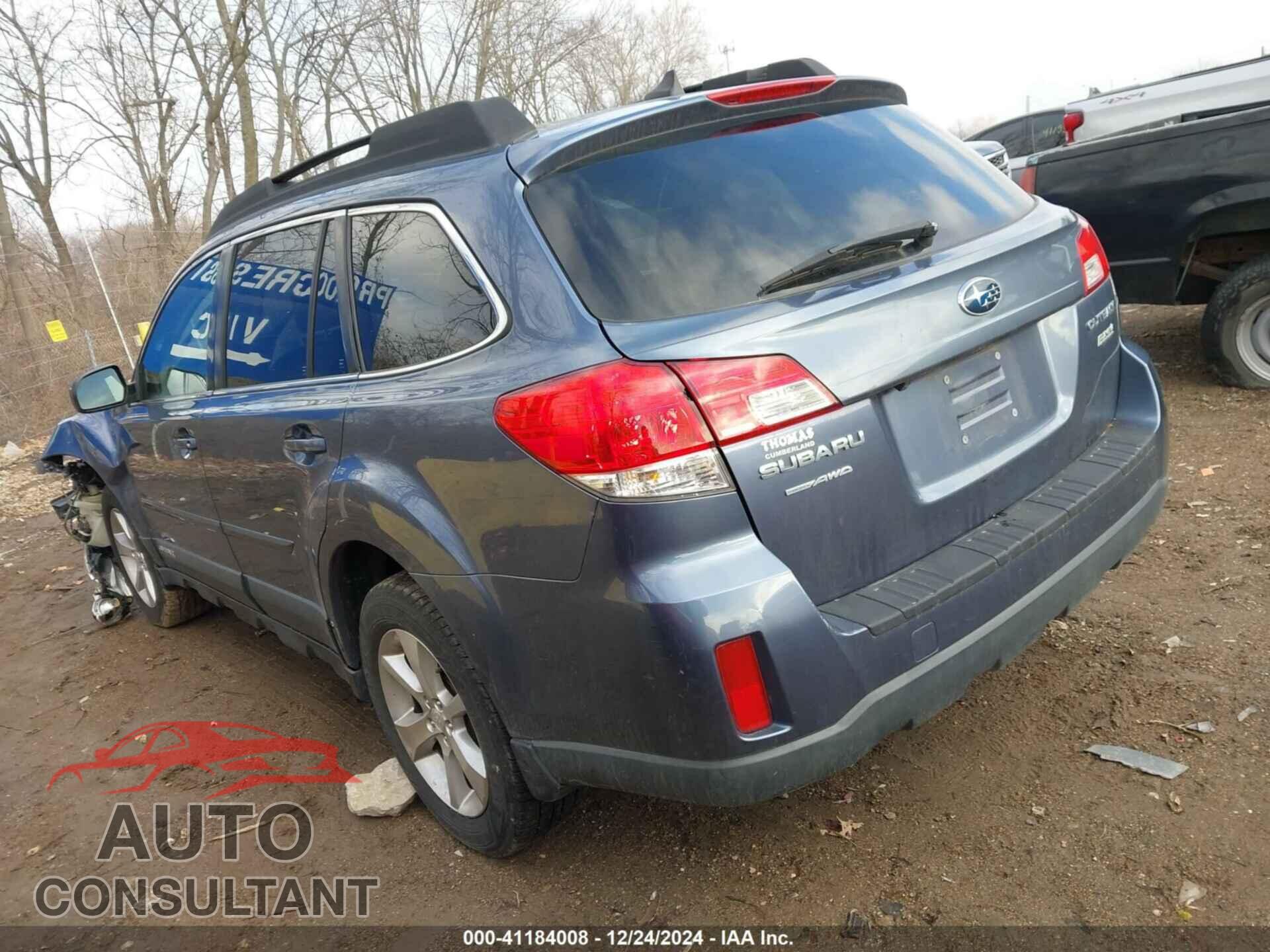 SUBARU OUTBACK 2014 - 4S4BRBLC9E3255487