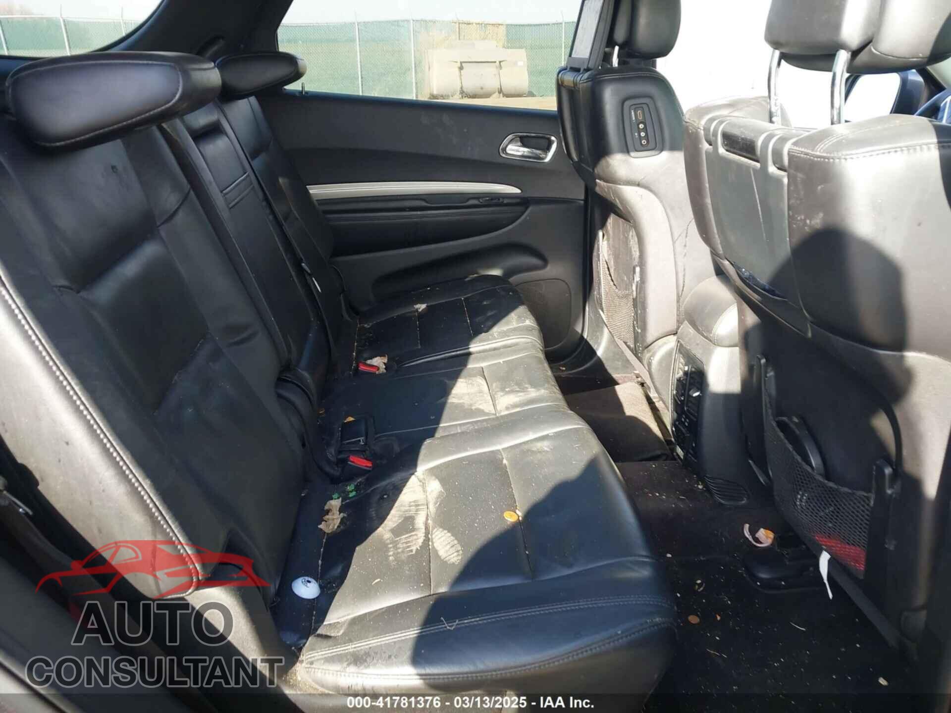DODGE DURANGO 2017 - 1C4RDJDGXHC643877