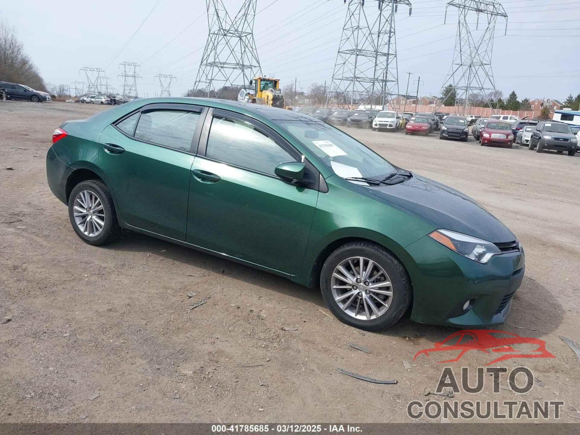 TOYOTA COROLLA 2014 - 2T1BURHE8EC153515